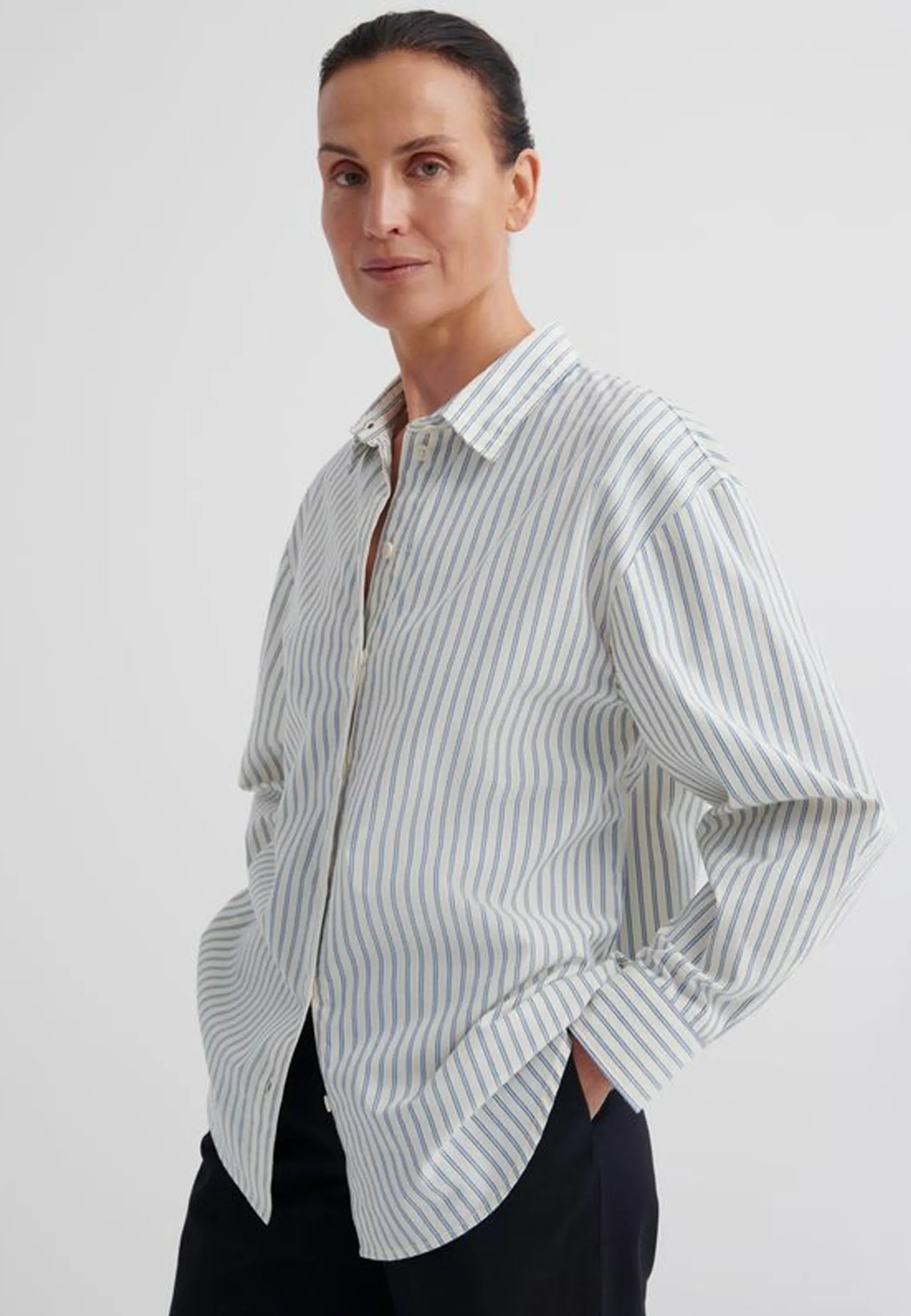 Maker Shirt - Ticking Stripe