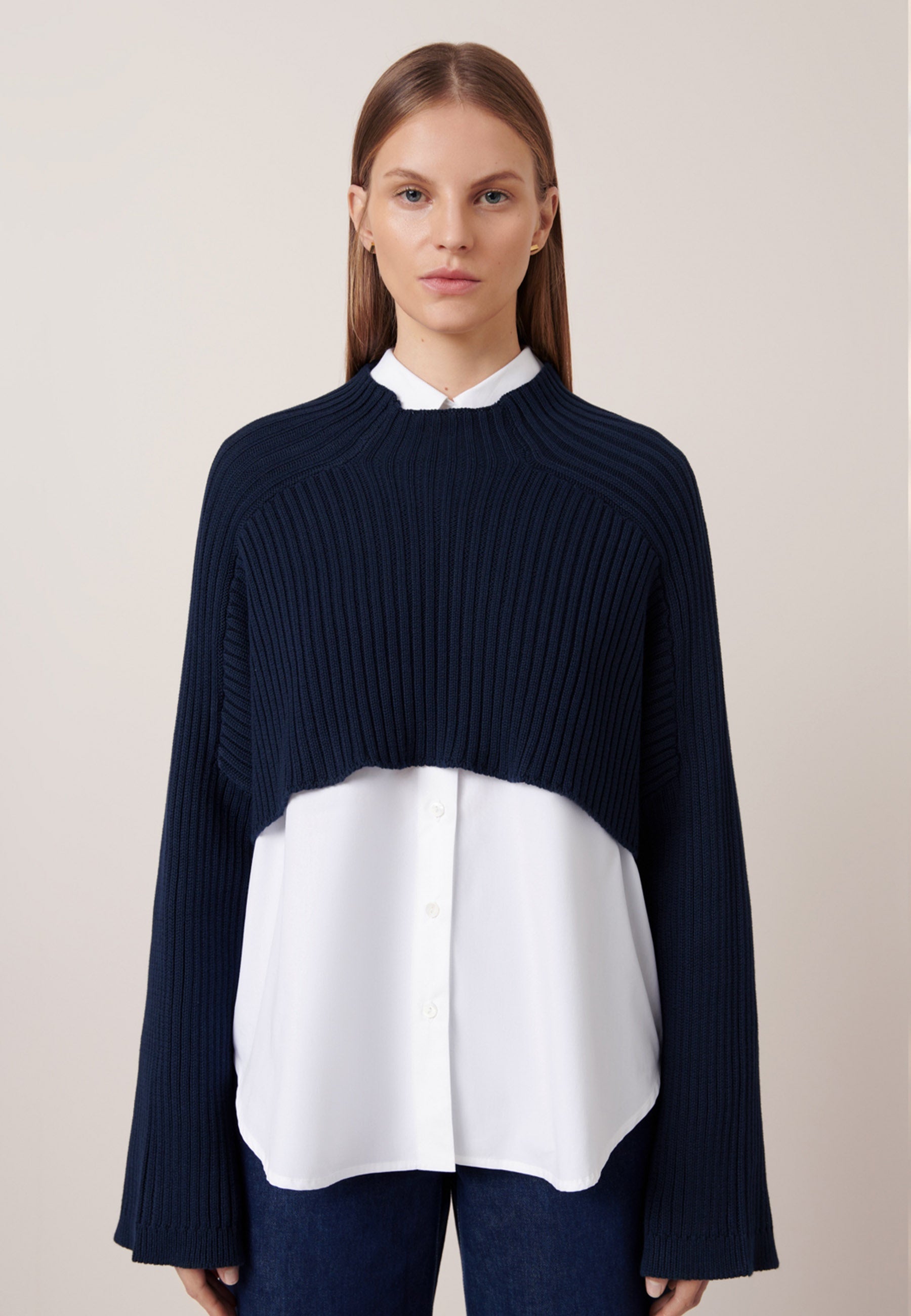 Kowtow | Buy Reed Sweater - Indigo online | Good As Gold, NZ