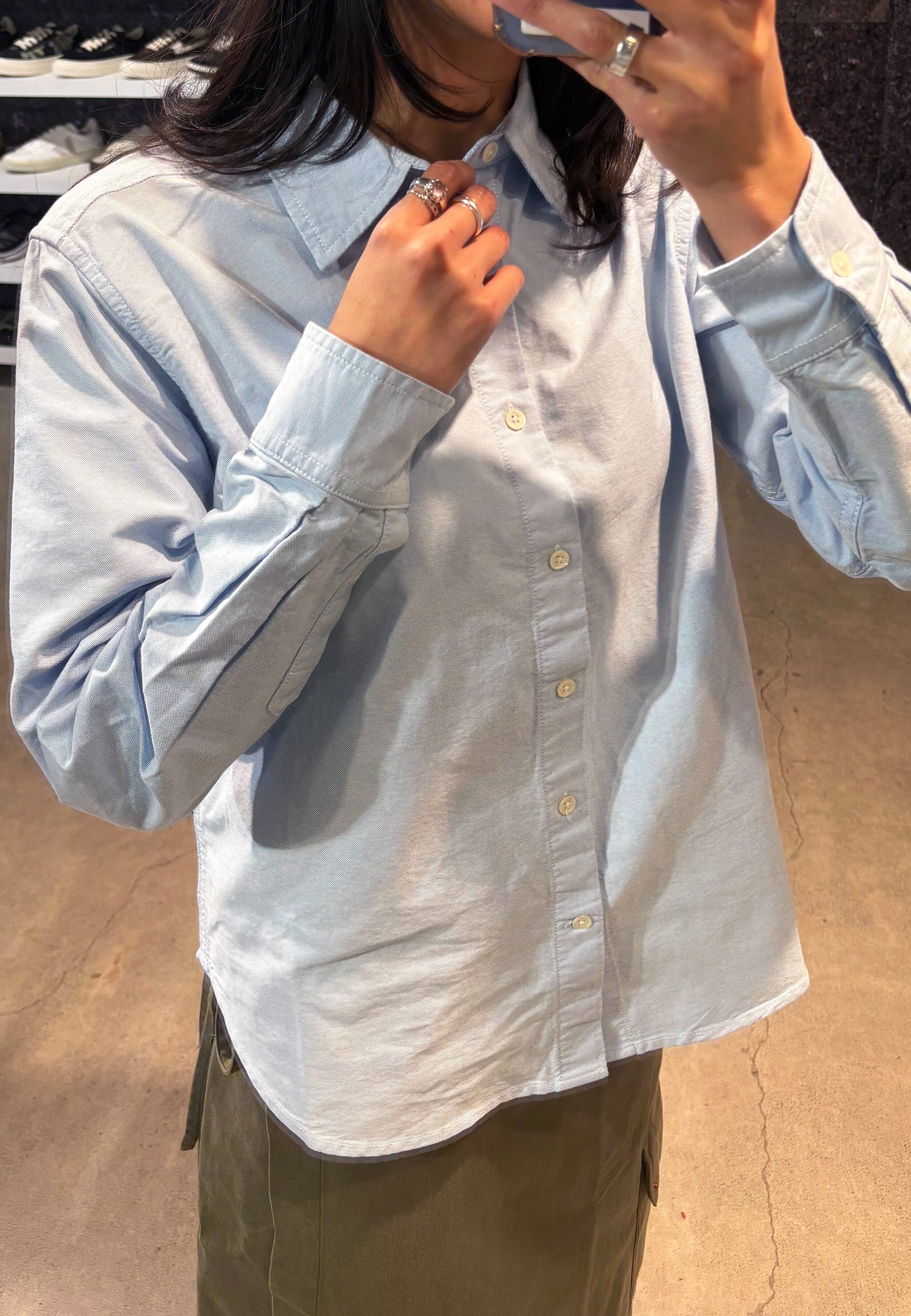 Women's Dume Shirt - Light blue