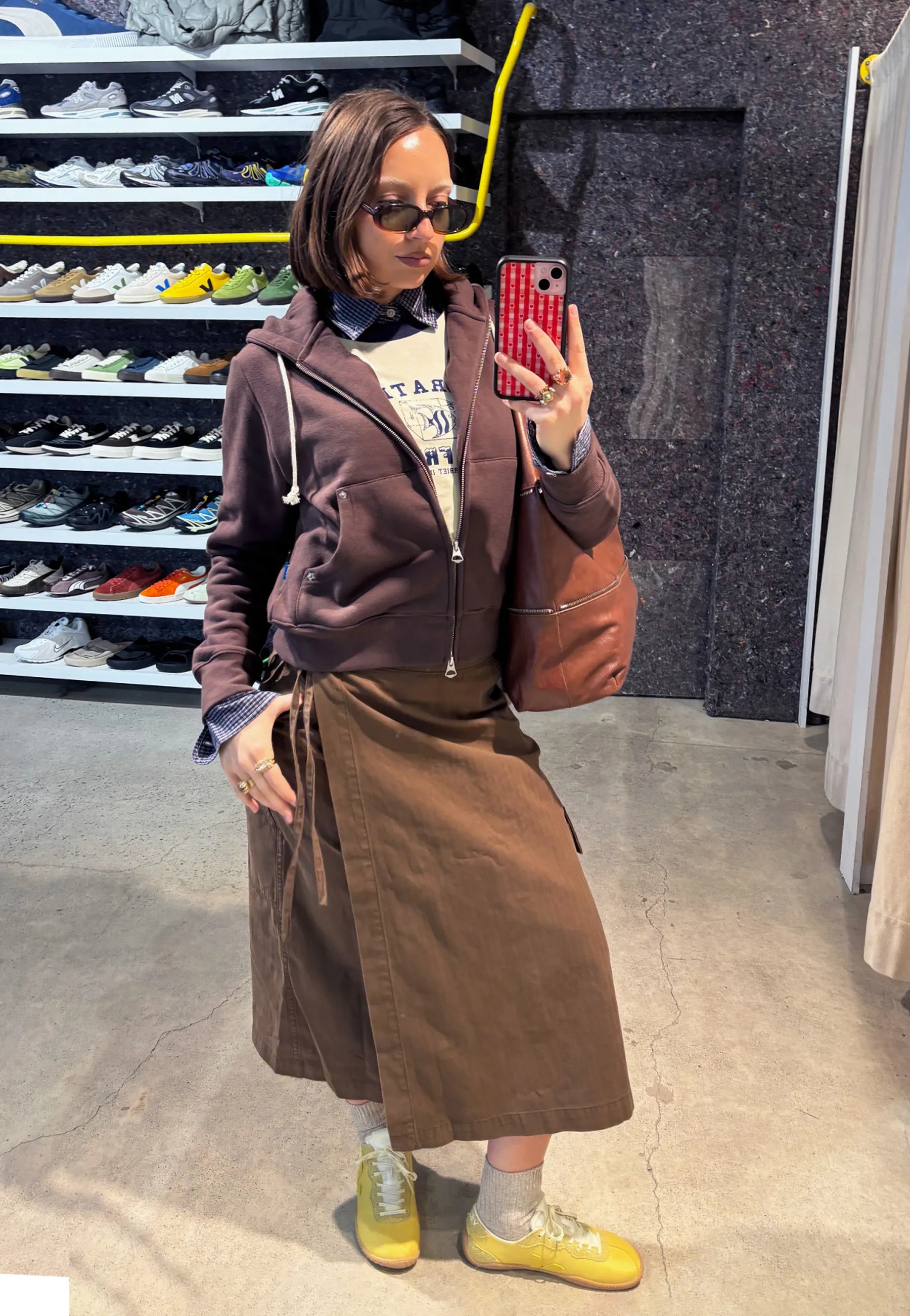 Combat Skirt - Brown