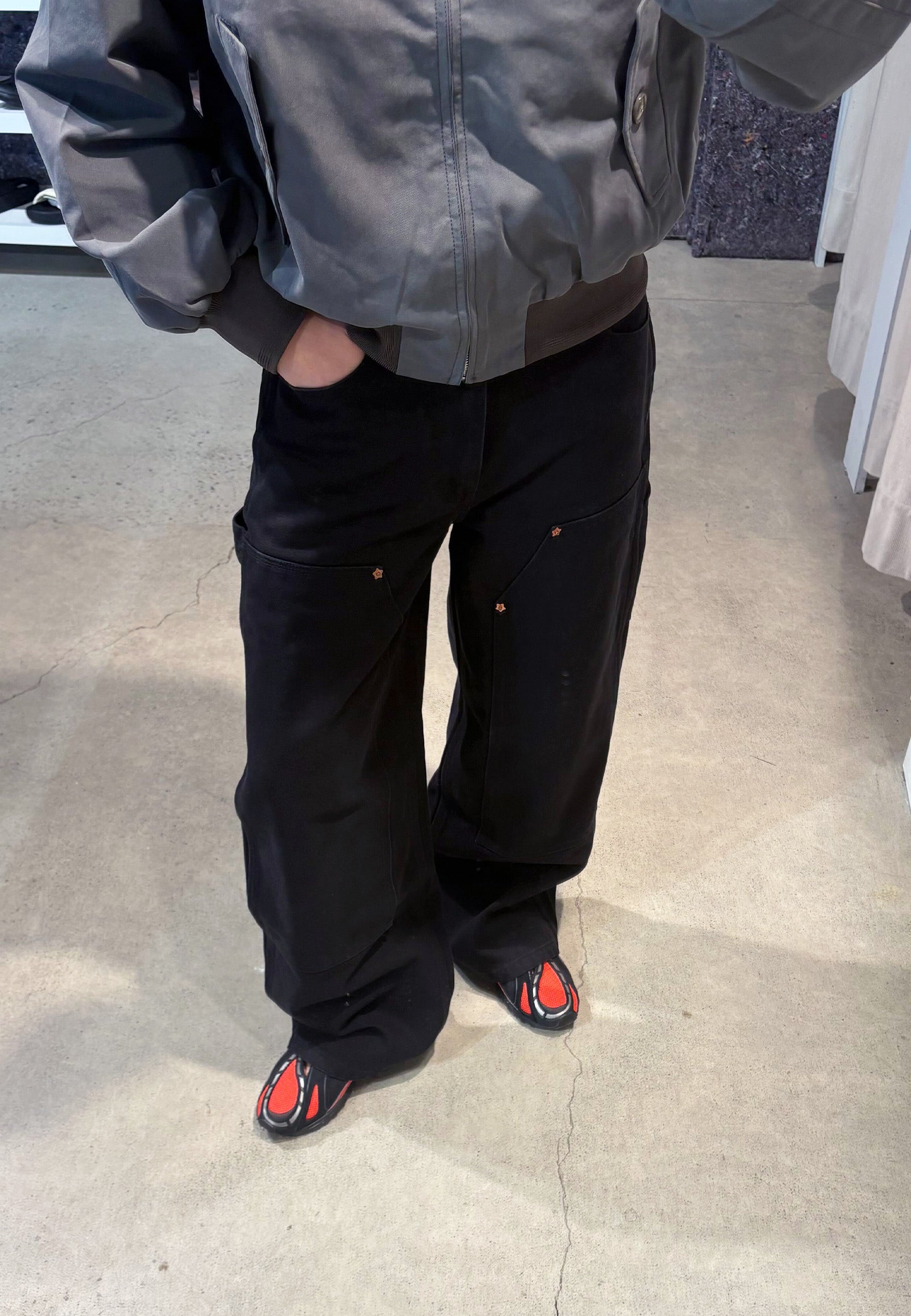 Women's Double Knee Carpenter Pant - Used Black