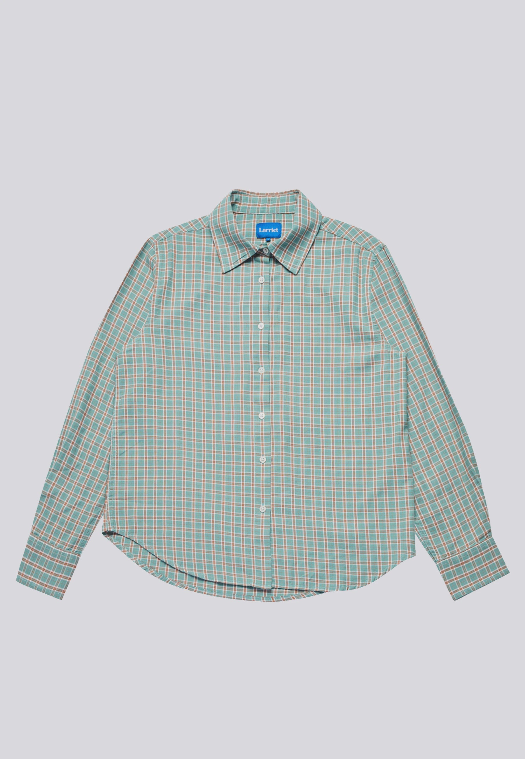 Women's Dume Shirt - Teal Plaid