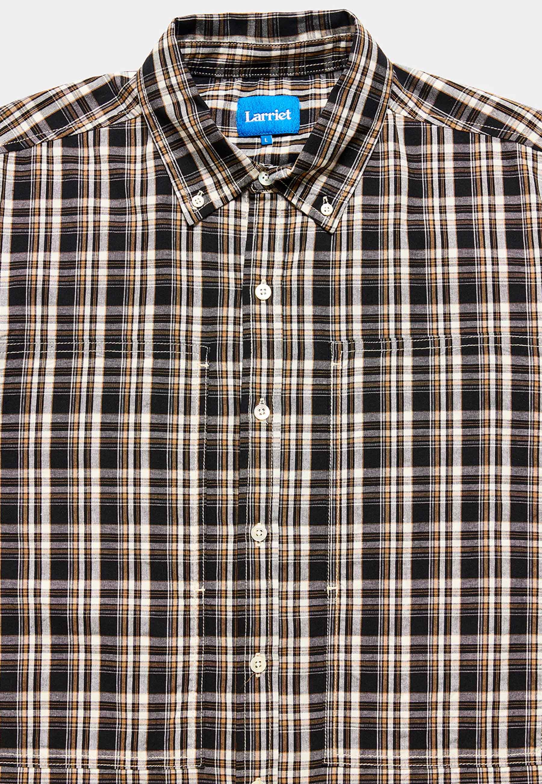 Grant Shirt - Black Plaid
