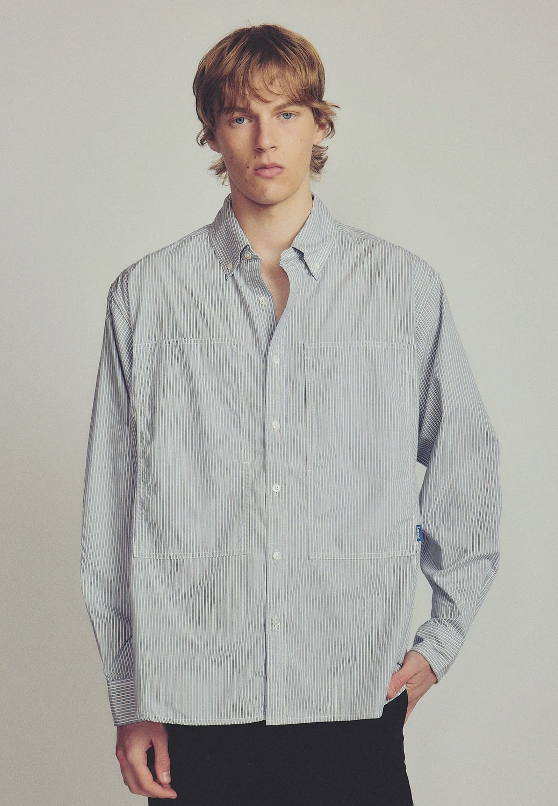 Grant Shirt - Sky Stripe