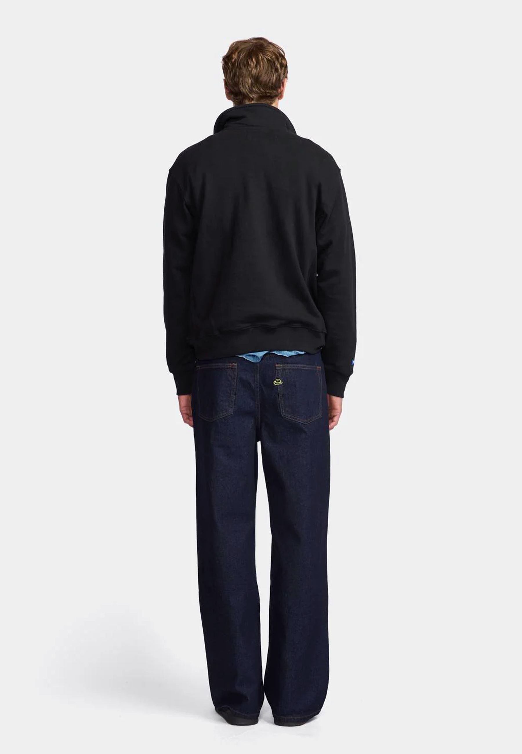 Maus Quarter Zip Fleece - Black