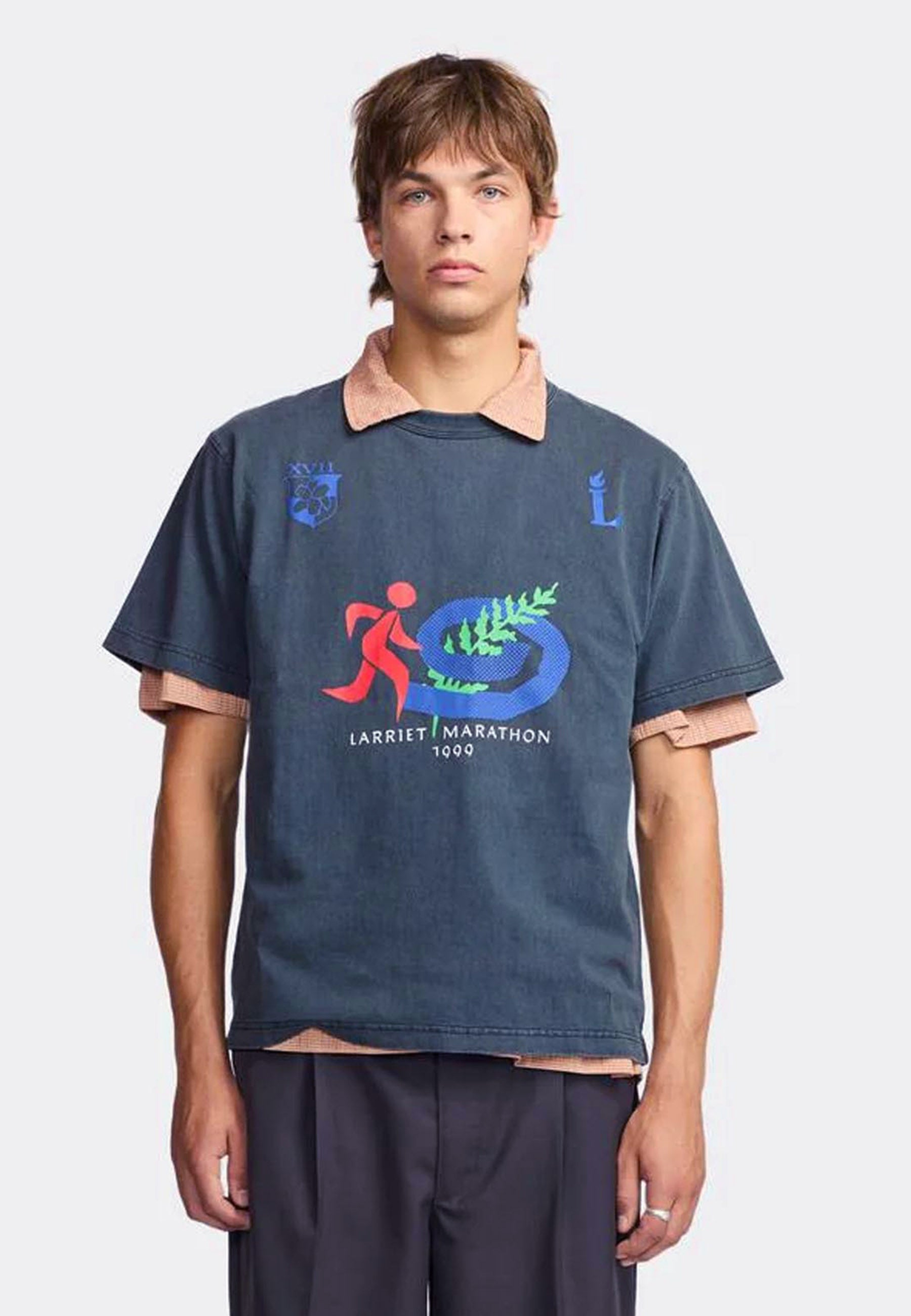 Skelton T-Shirt - Used Black