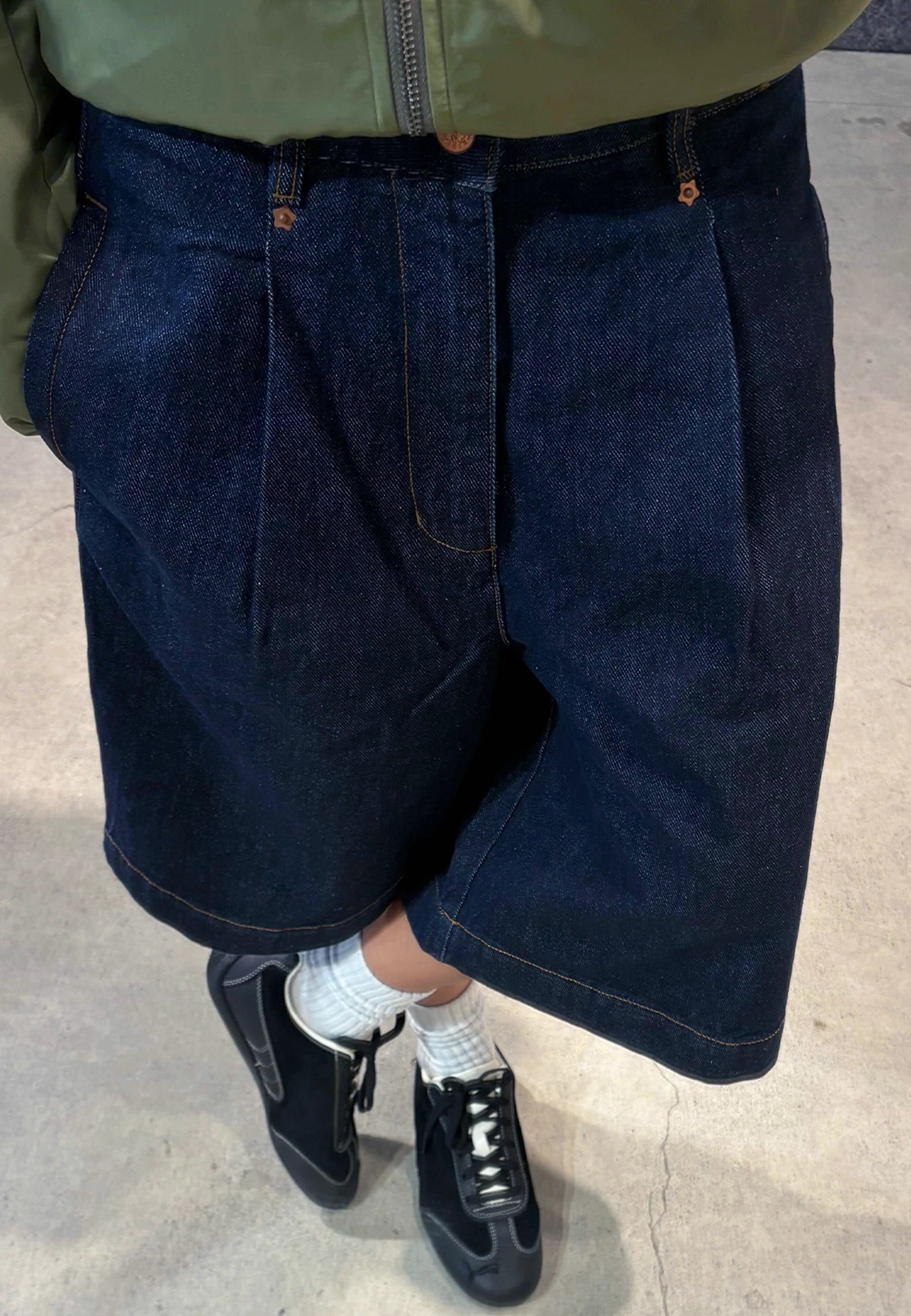 Women's Chino Short - Indigo Denim