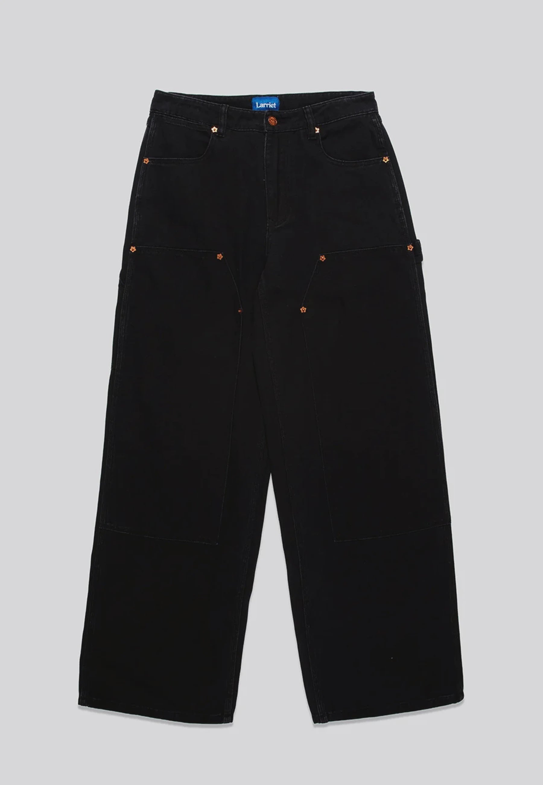 Women's Double Knee Carpenter Pant - Used Black