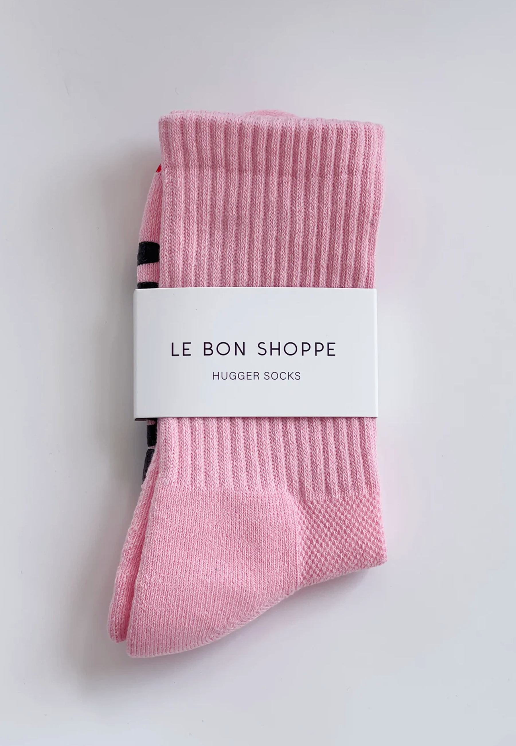 Hugger Socks - Pink/Black