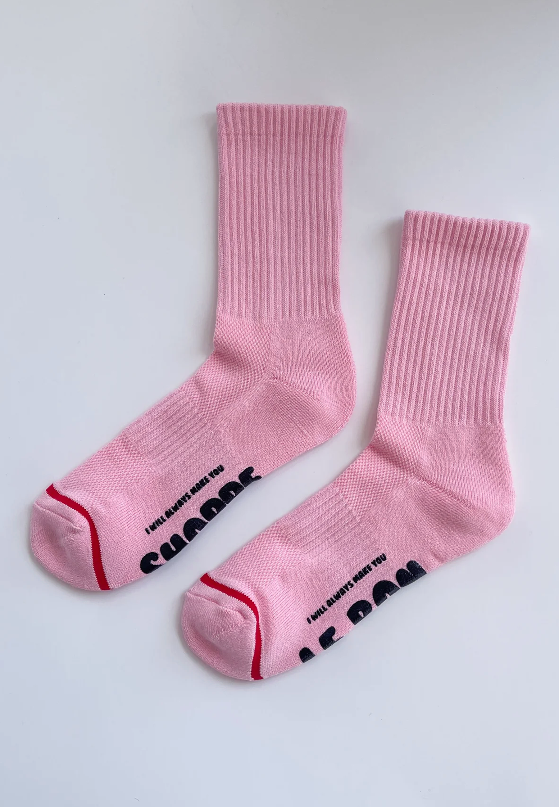 Hugger Socks - Pink/Black