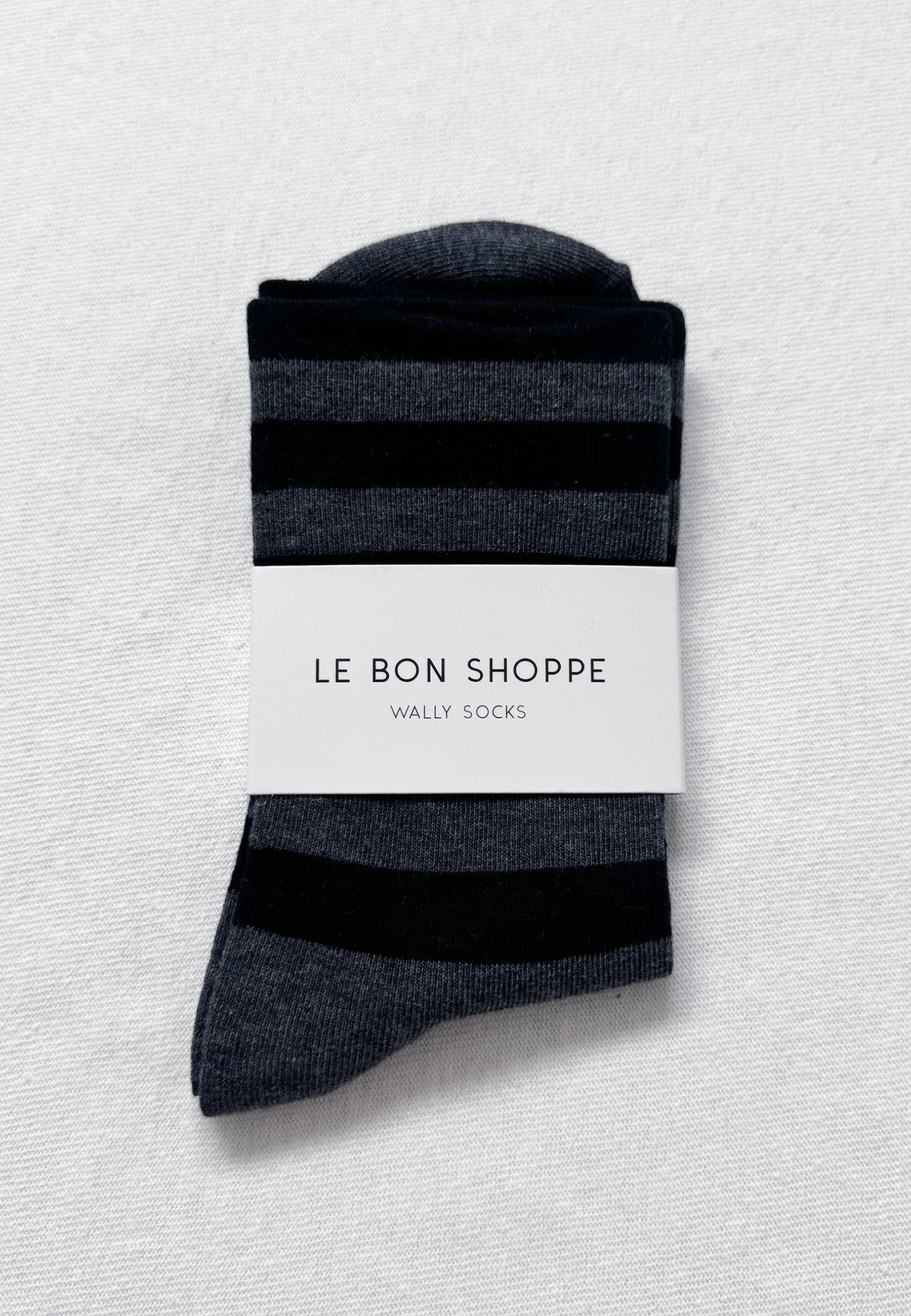 Wally Socks - Wide/Charcoal