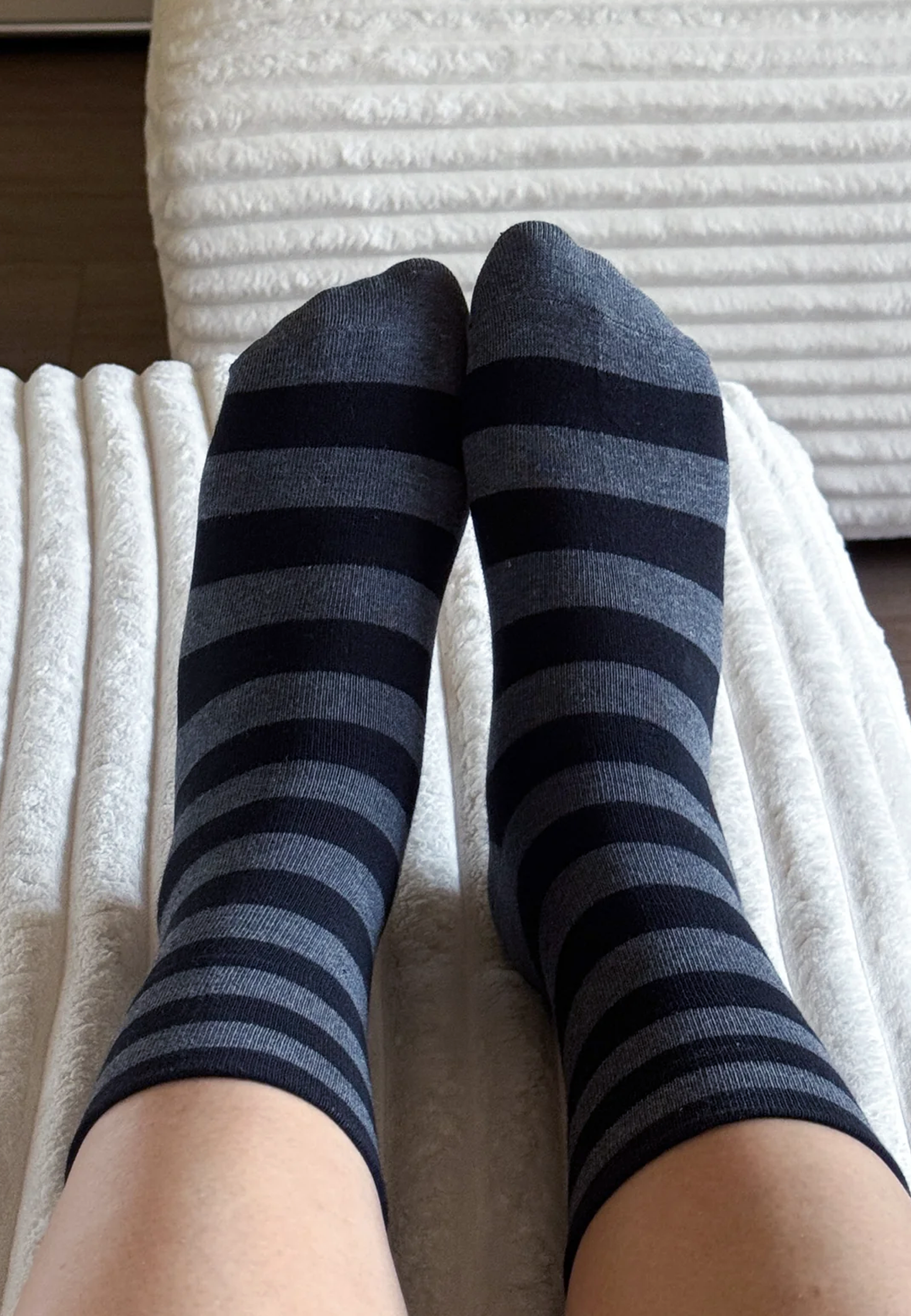 Wally Socks - Wide/Charcoal