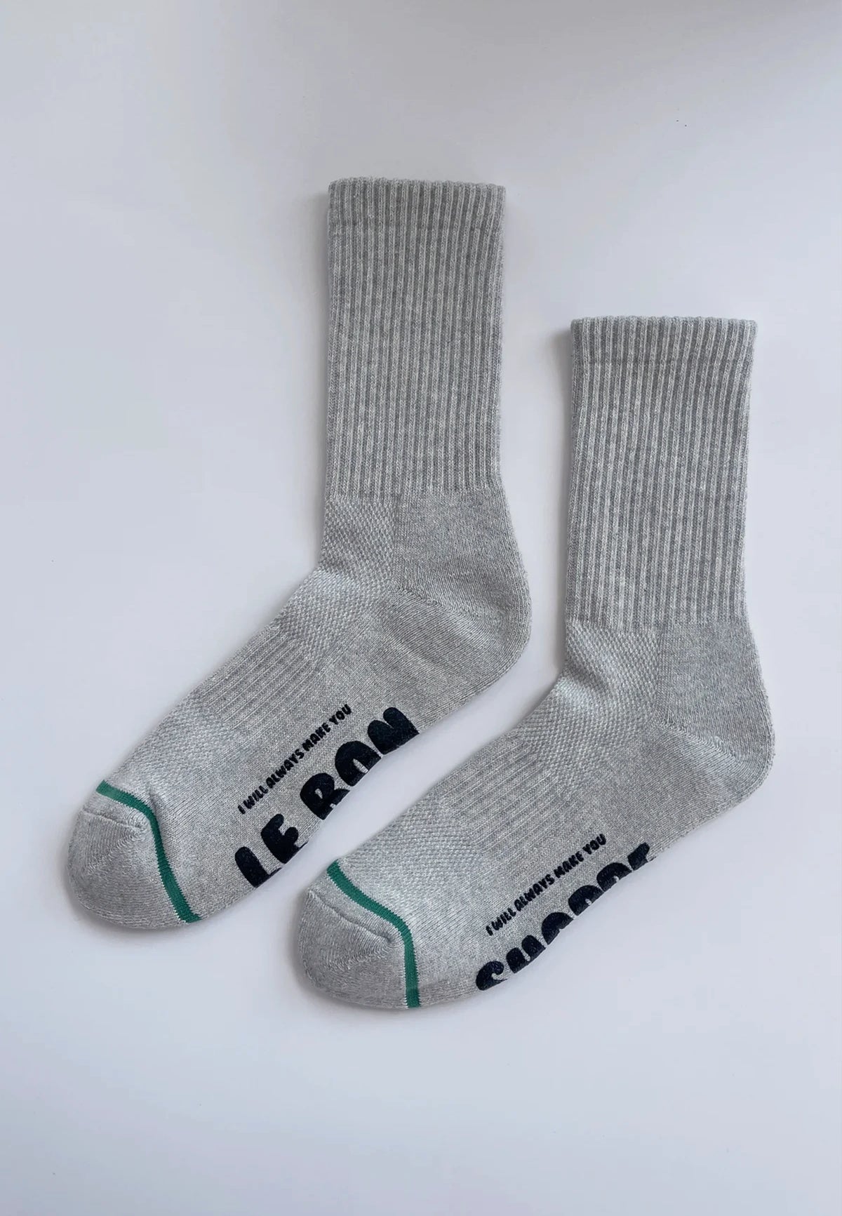 Hugger Socks - HT.Grey/Black