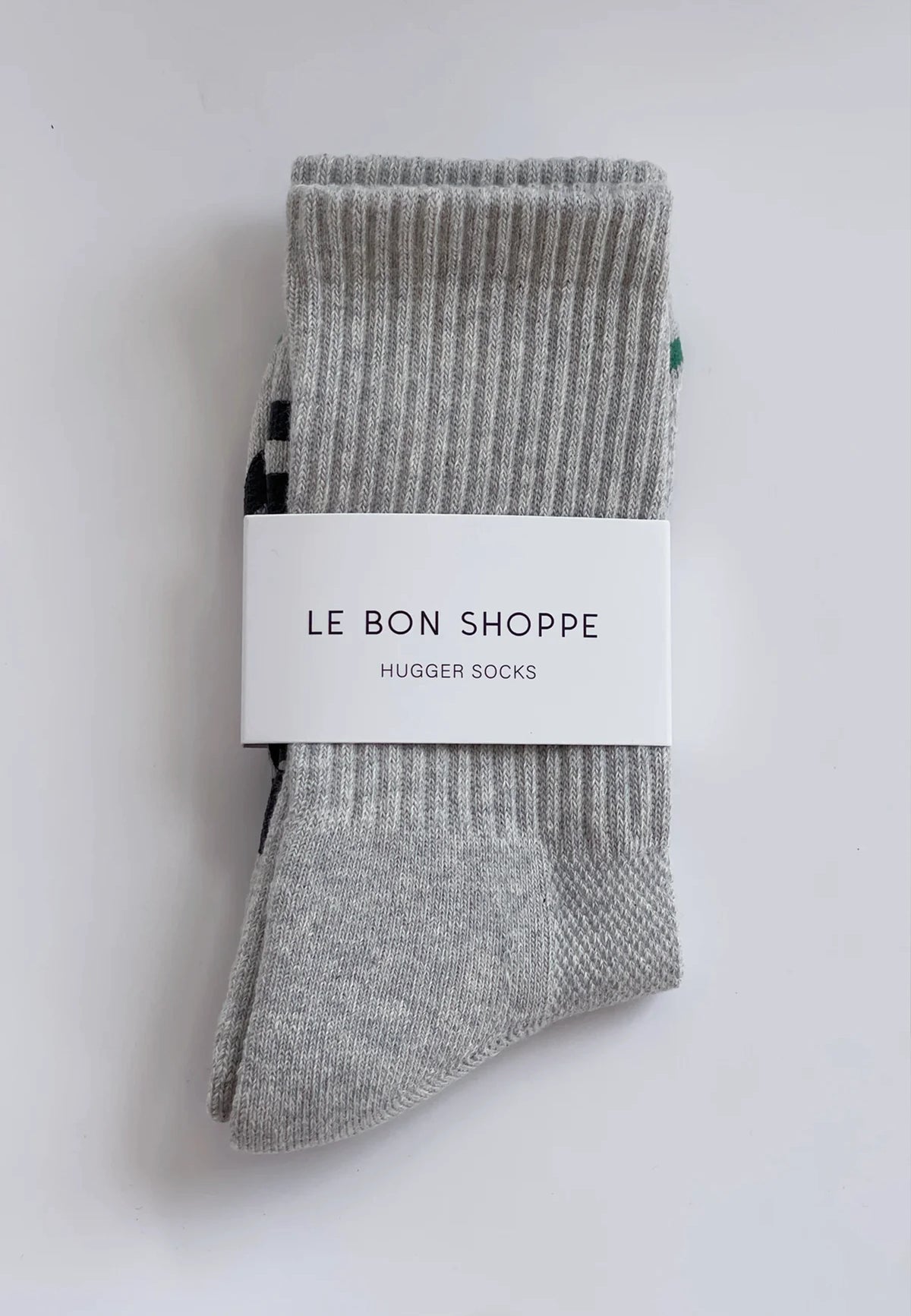 Hugger Socks - HT.Grey/Black