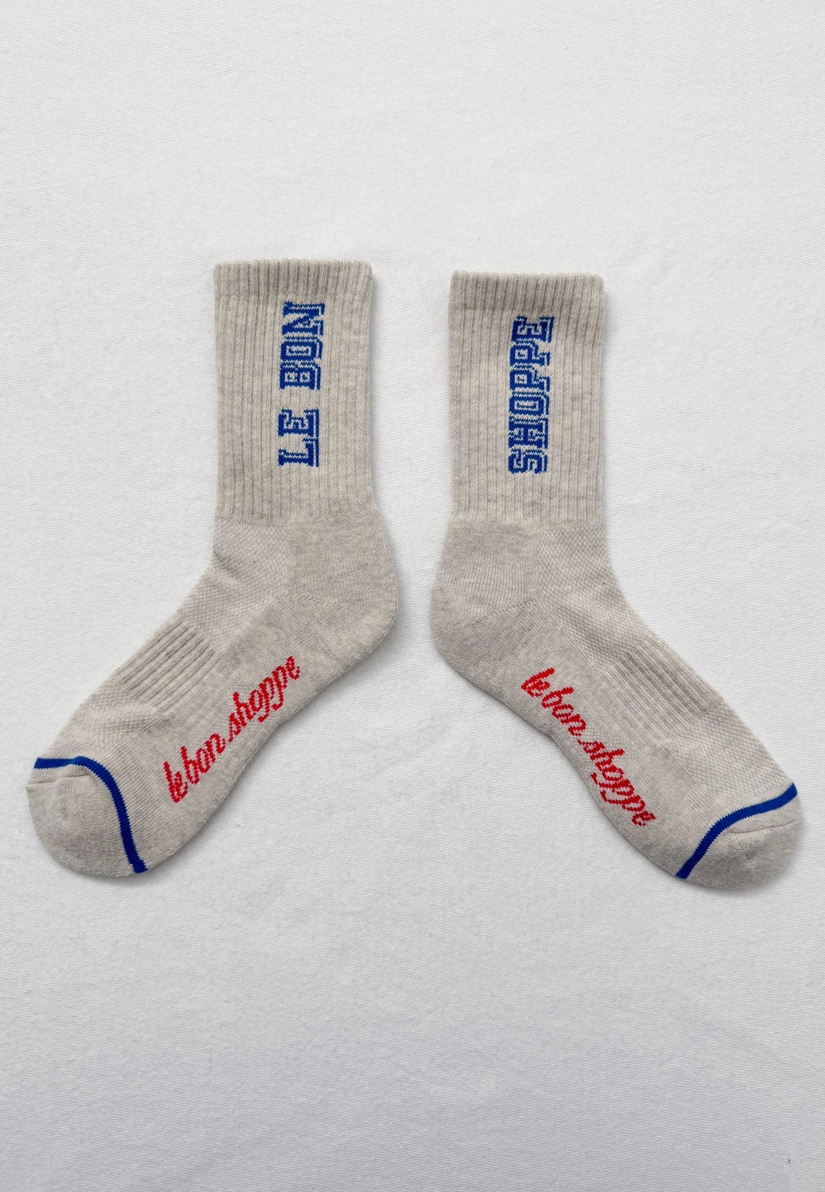 Preppy Socks - Ice/Blue