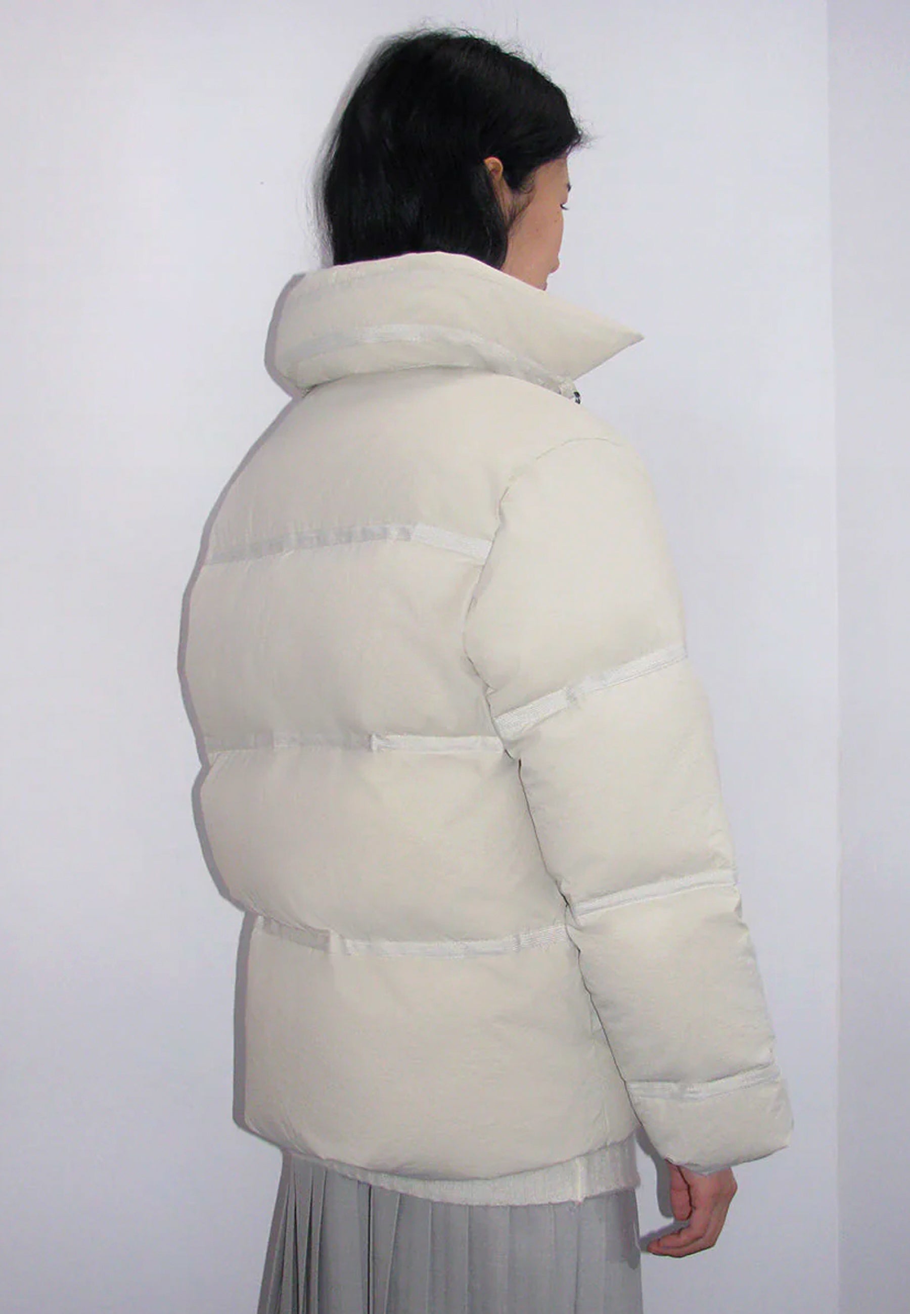 Lilian Oversized Puffer - Beige