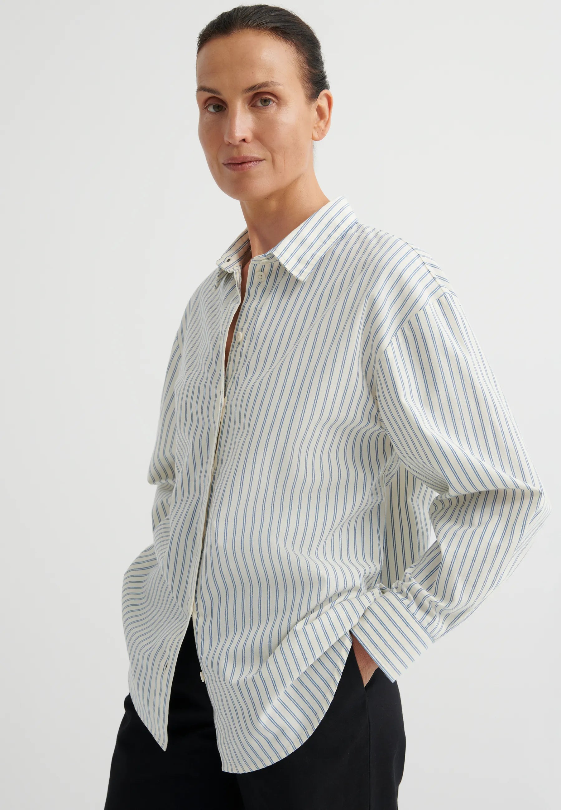 Maker Shirt - Ticking Stripe