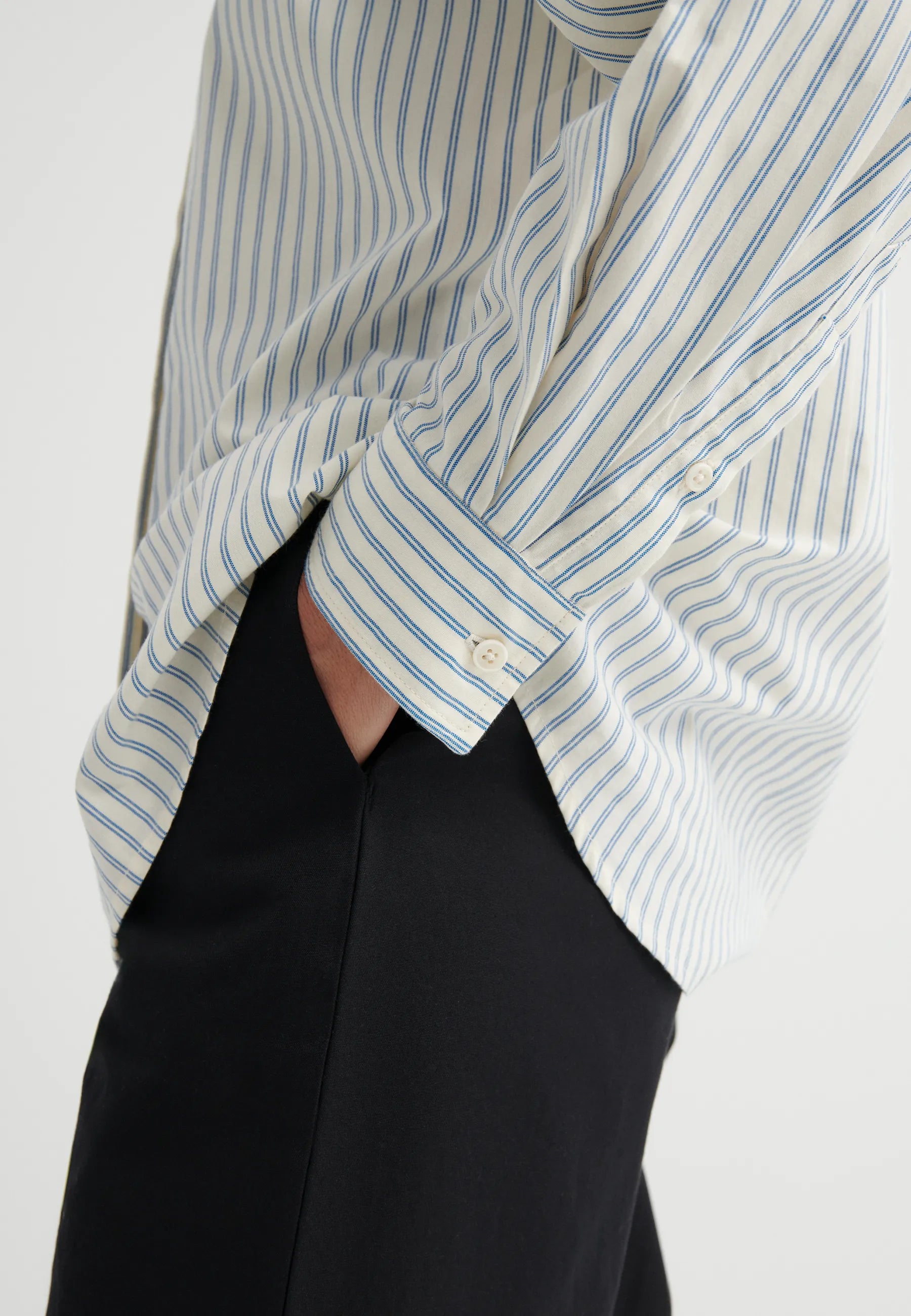 Maker Shirt - Ticking Stripe