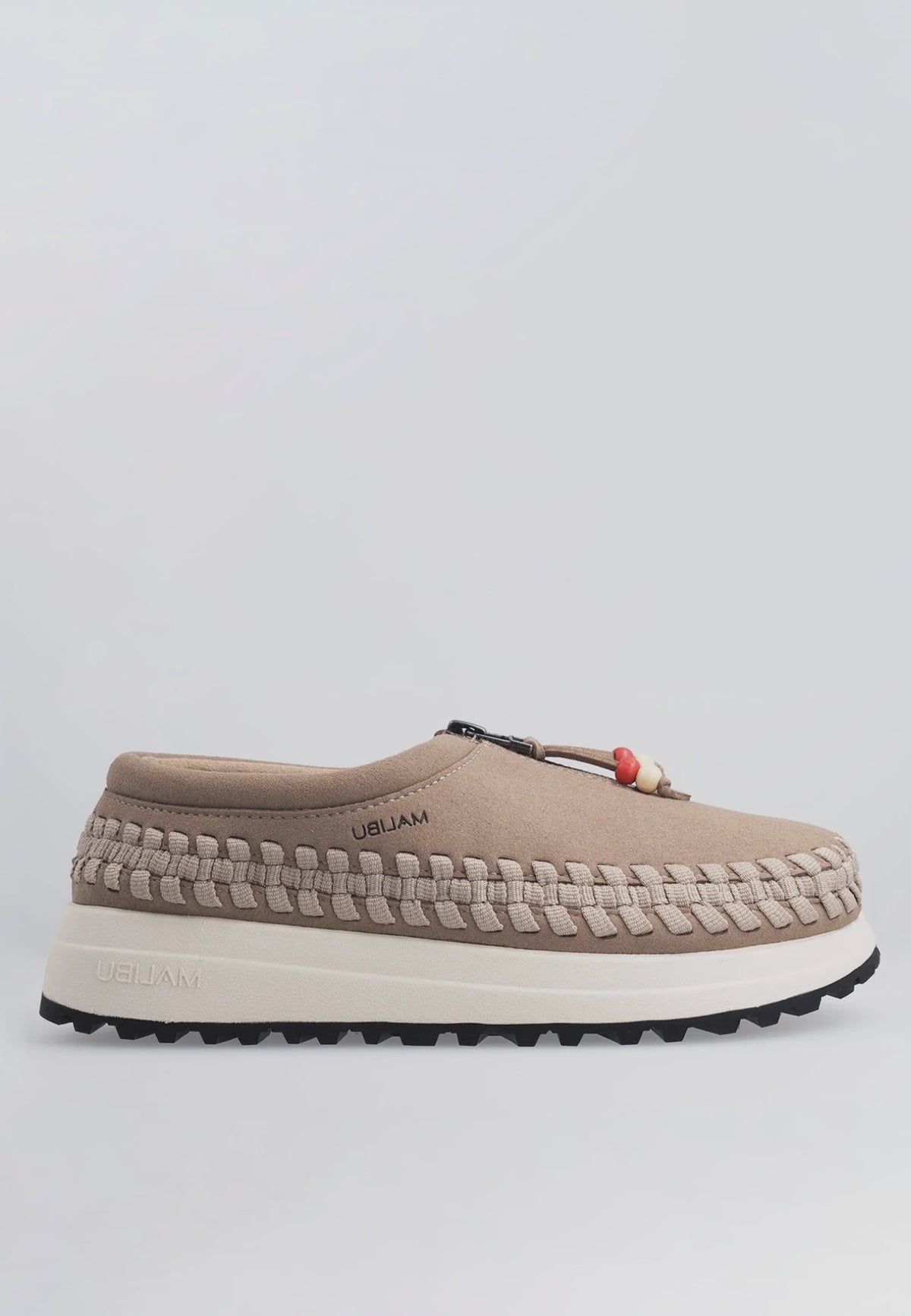 Enchanto Clog - Taupe/Off White