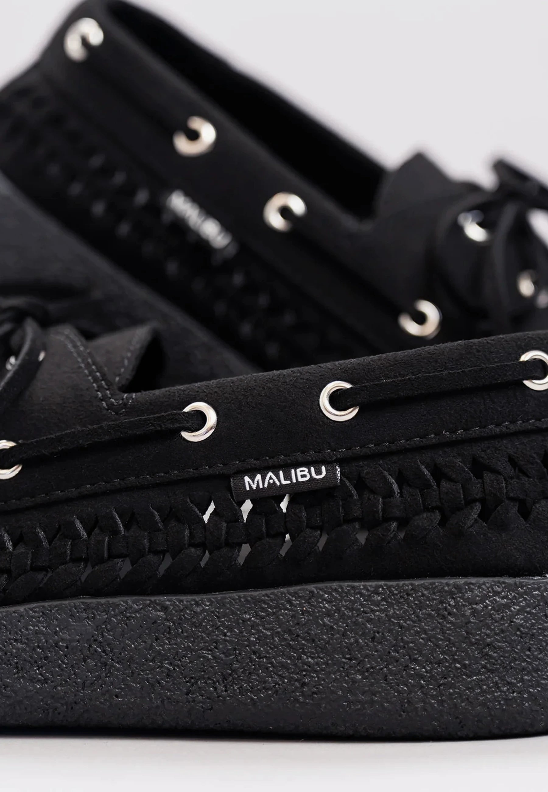 Skipper Boat Shoe - Black/Black
