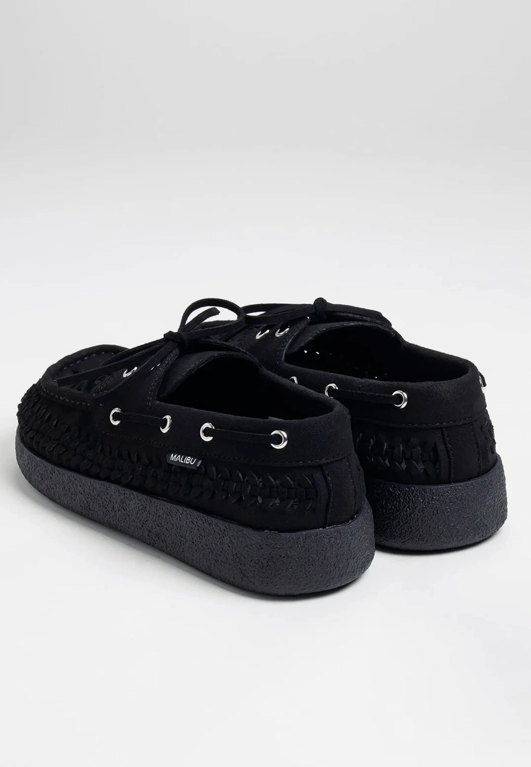 Skipper Boat Shoe - Black/Black