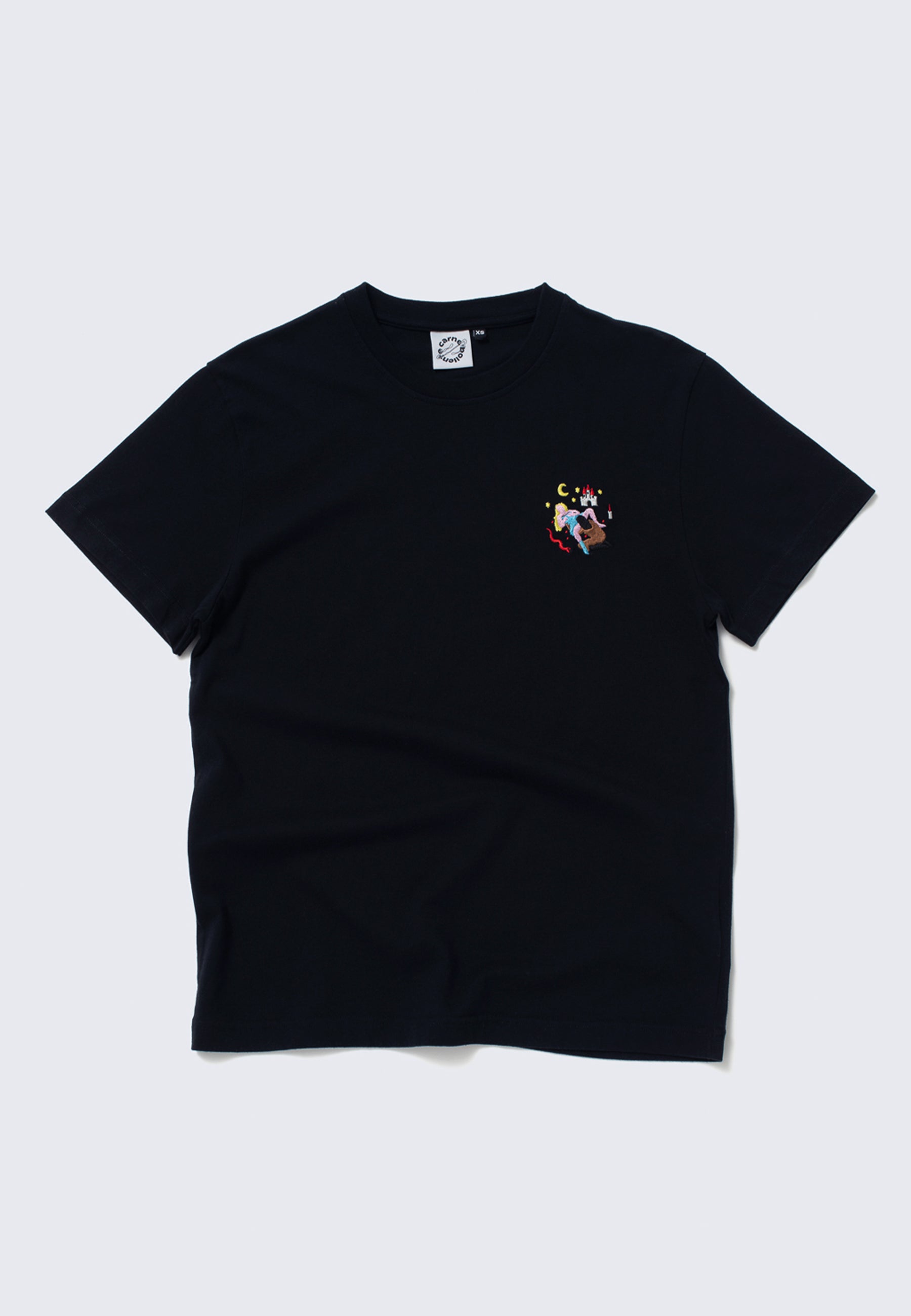 Middle Edging T-Shirt - Black