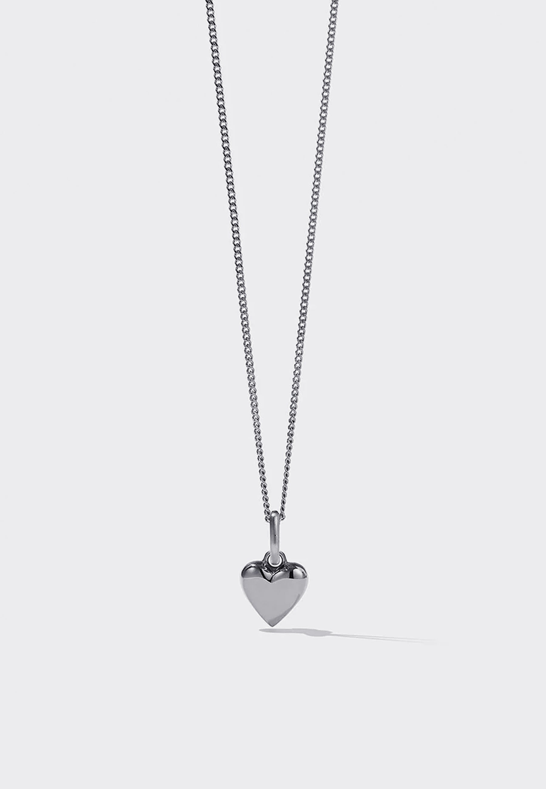 Mini Camille Charm Necklace - Silver