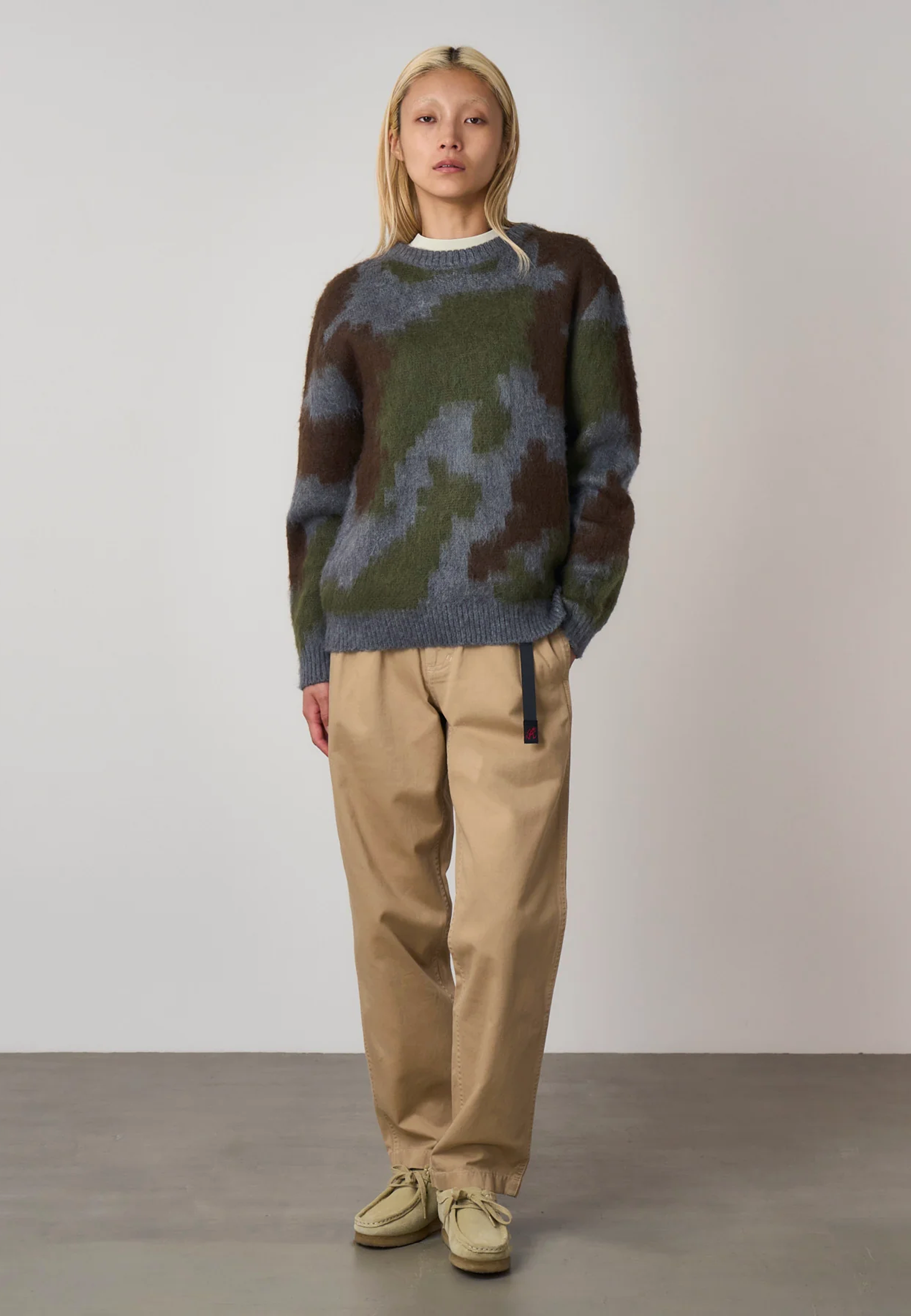 Mohair Sweater - Jungle Digi Camo