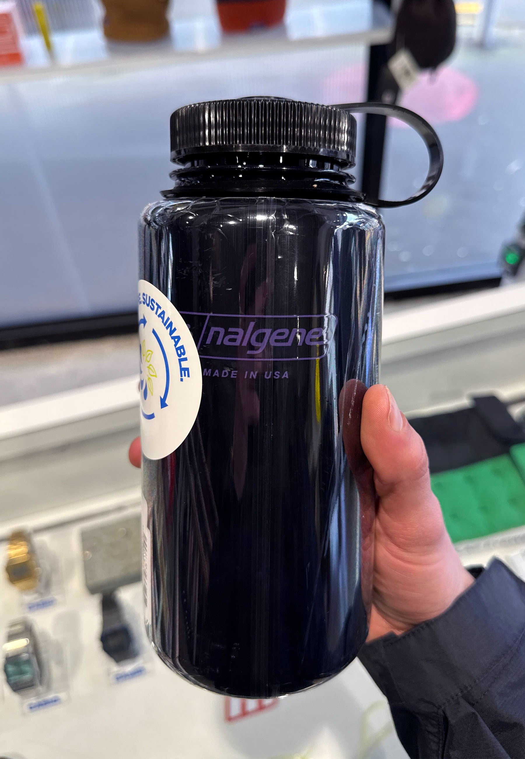 Wide Mouth Sustain Bottle - Odyssey Grey 1L