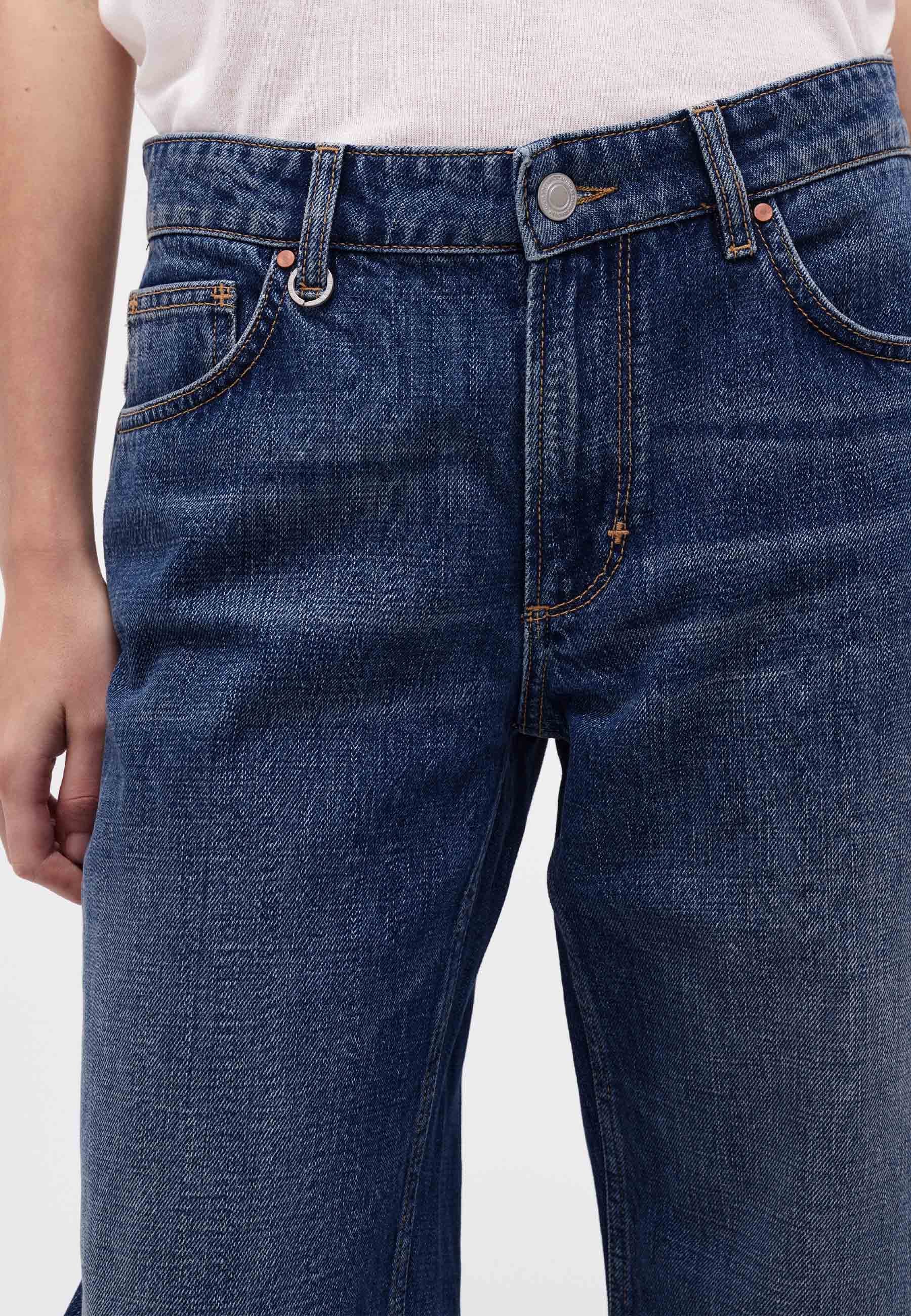 Daria Baggy Denim - Mid Vintage Indigo