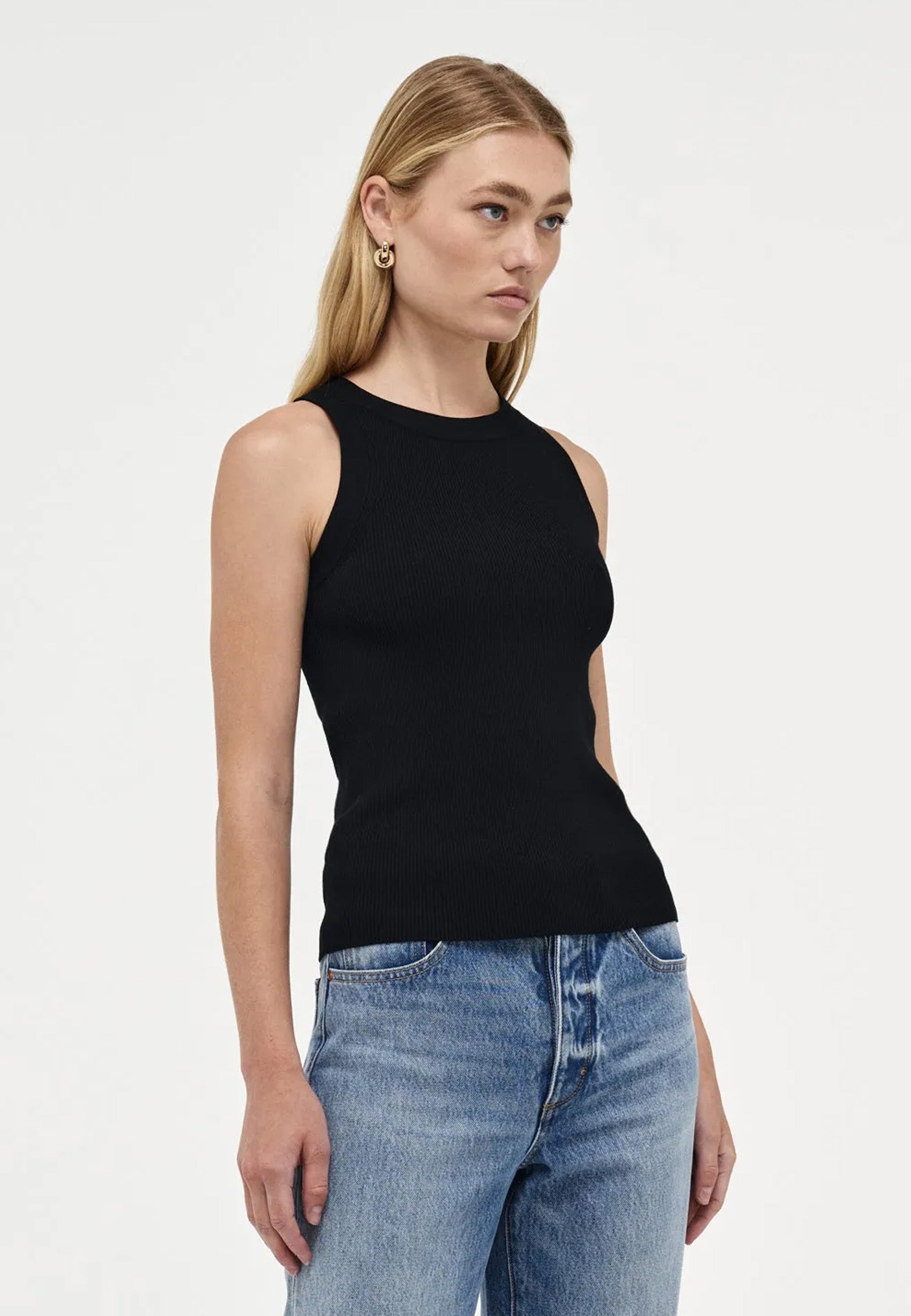 Jonesy Singlet PM - Black