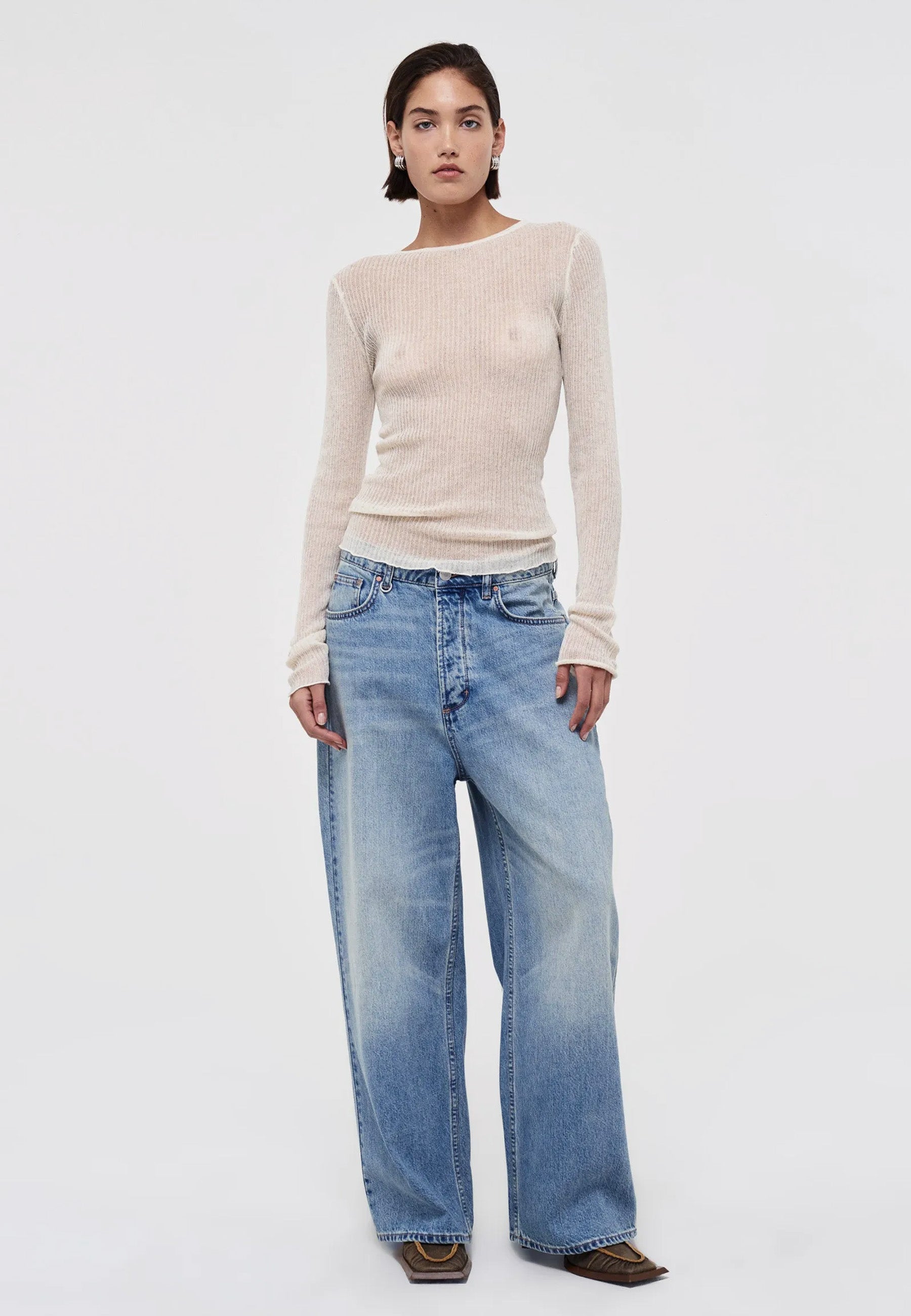 Yoko Relaxed Vision Jeans - Light Vintage Indigo