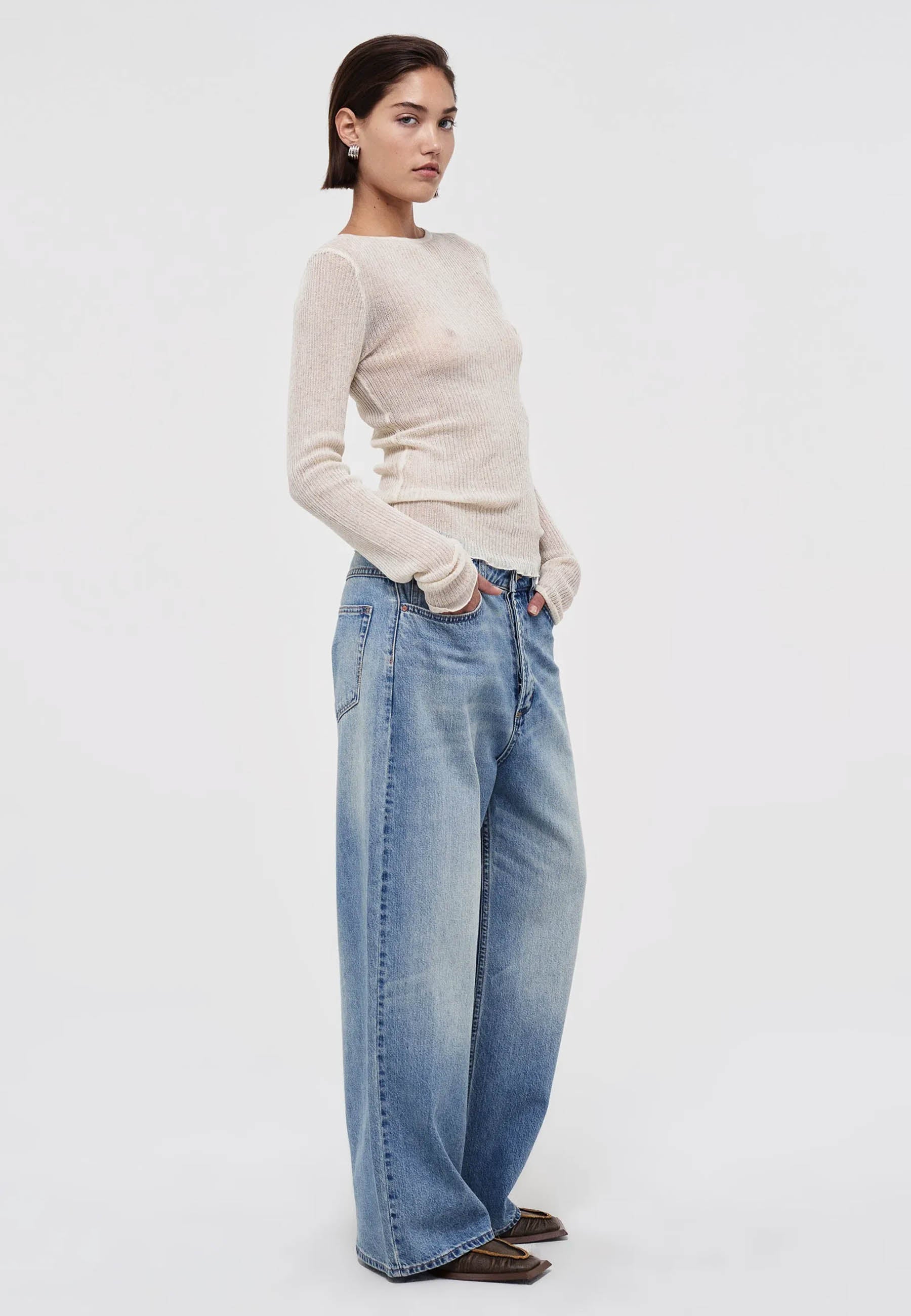 Yoko Relaxed Vision Jeans - Light Vintage Indigo