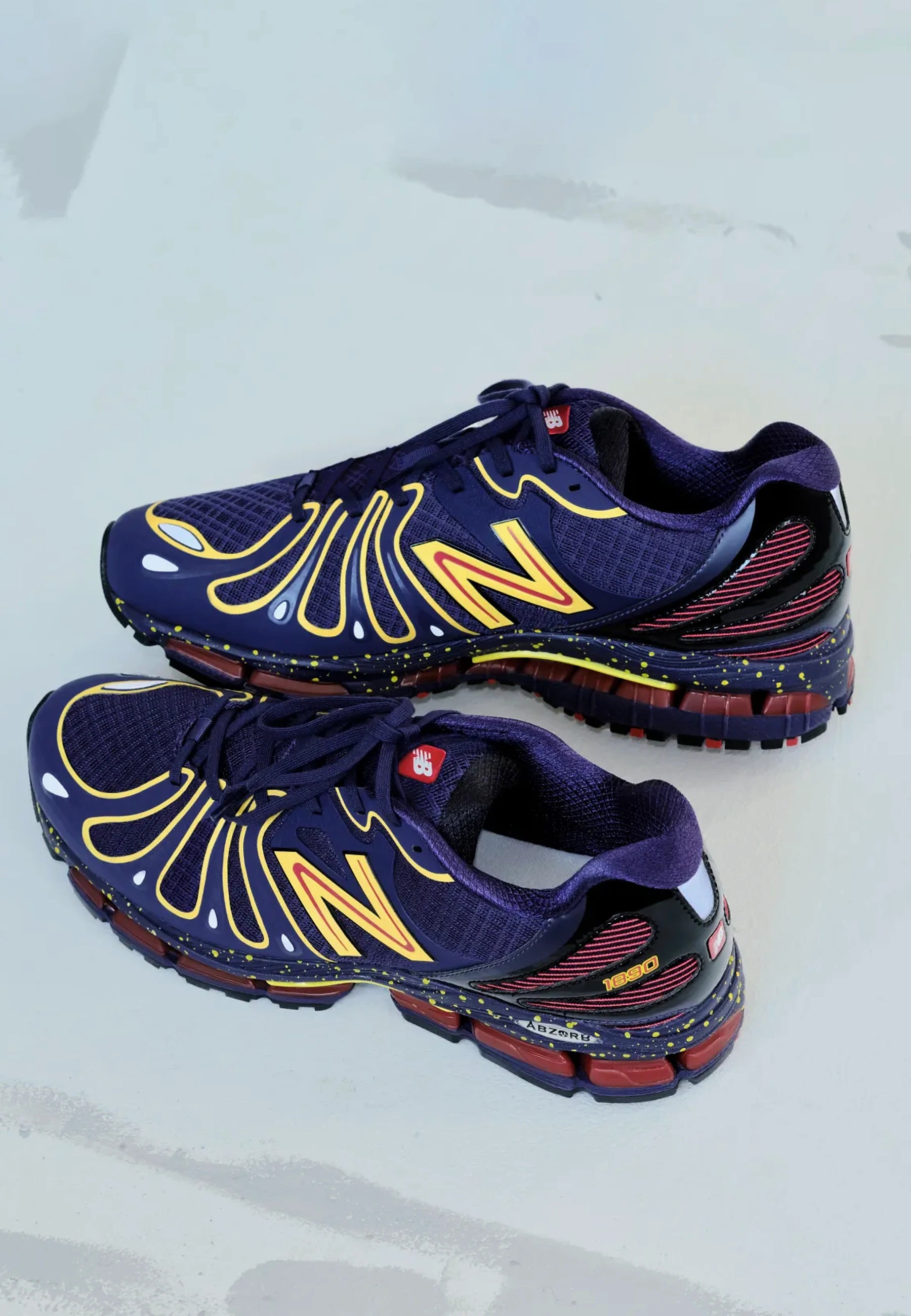 1890 - Boysenberry/Punch Yellow - U18909P5