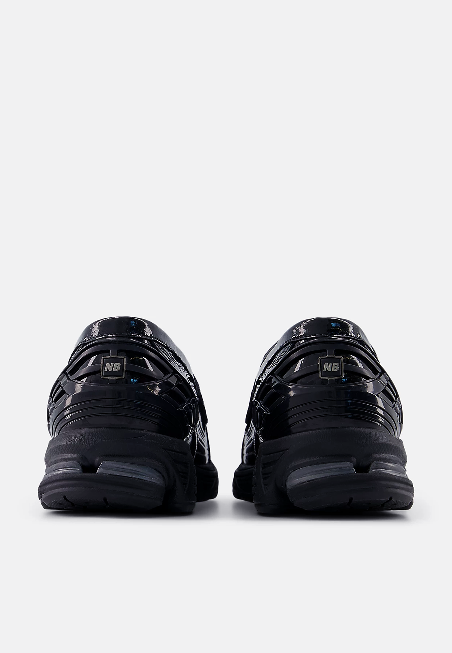 1906L - Black Croc Patent - U1906LCR