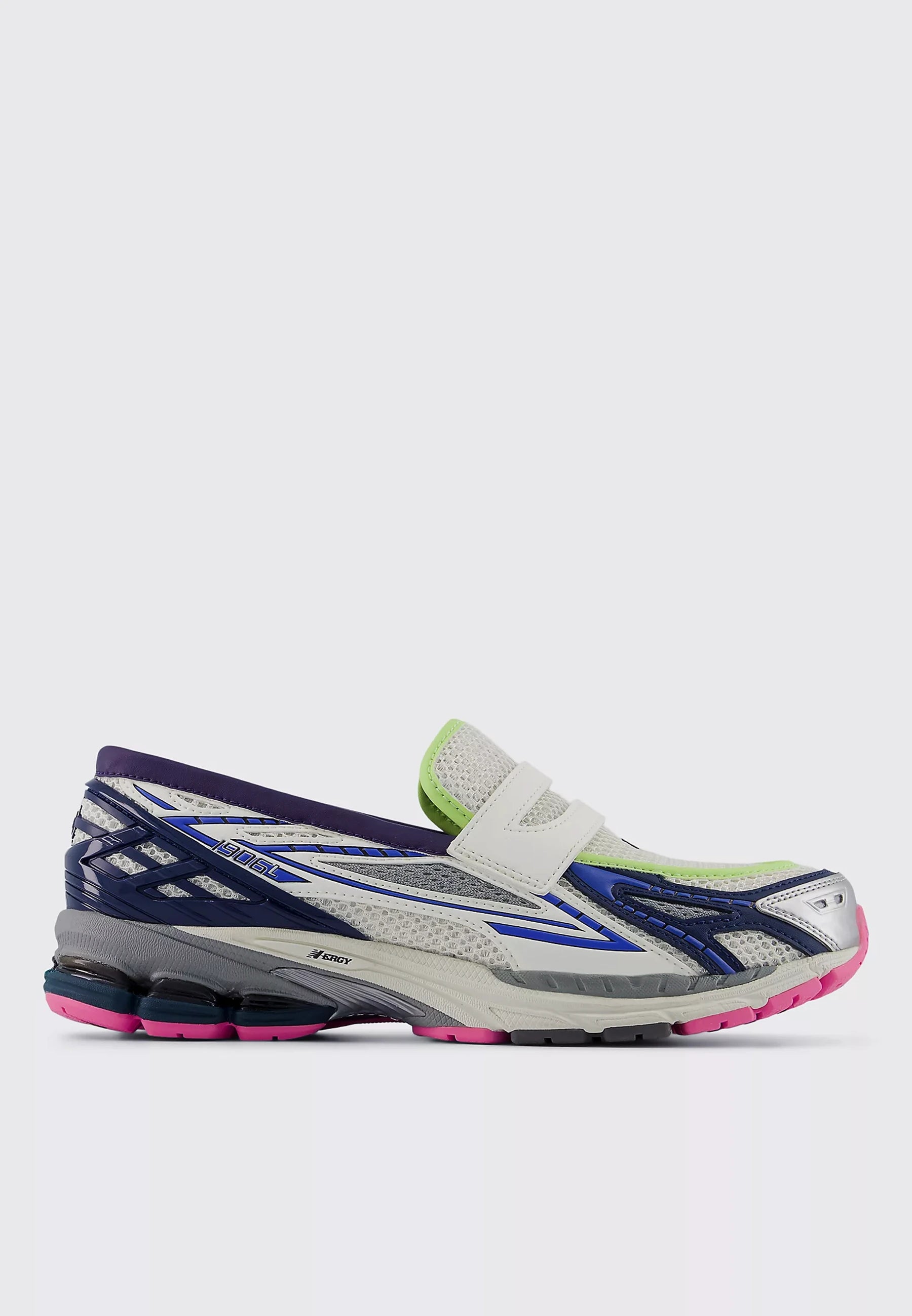 1906L - Silver Metallic/Navy/Pink Heat - U190667K