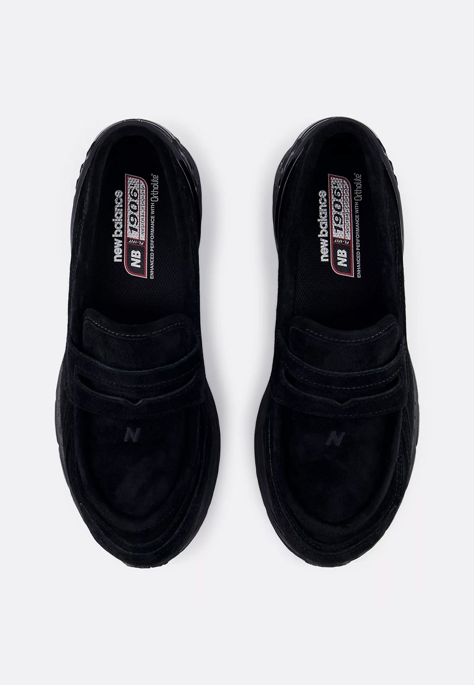1906L - Black Suede - U1906LNT