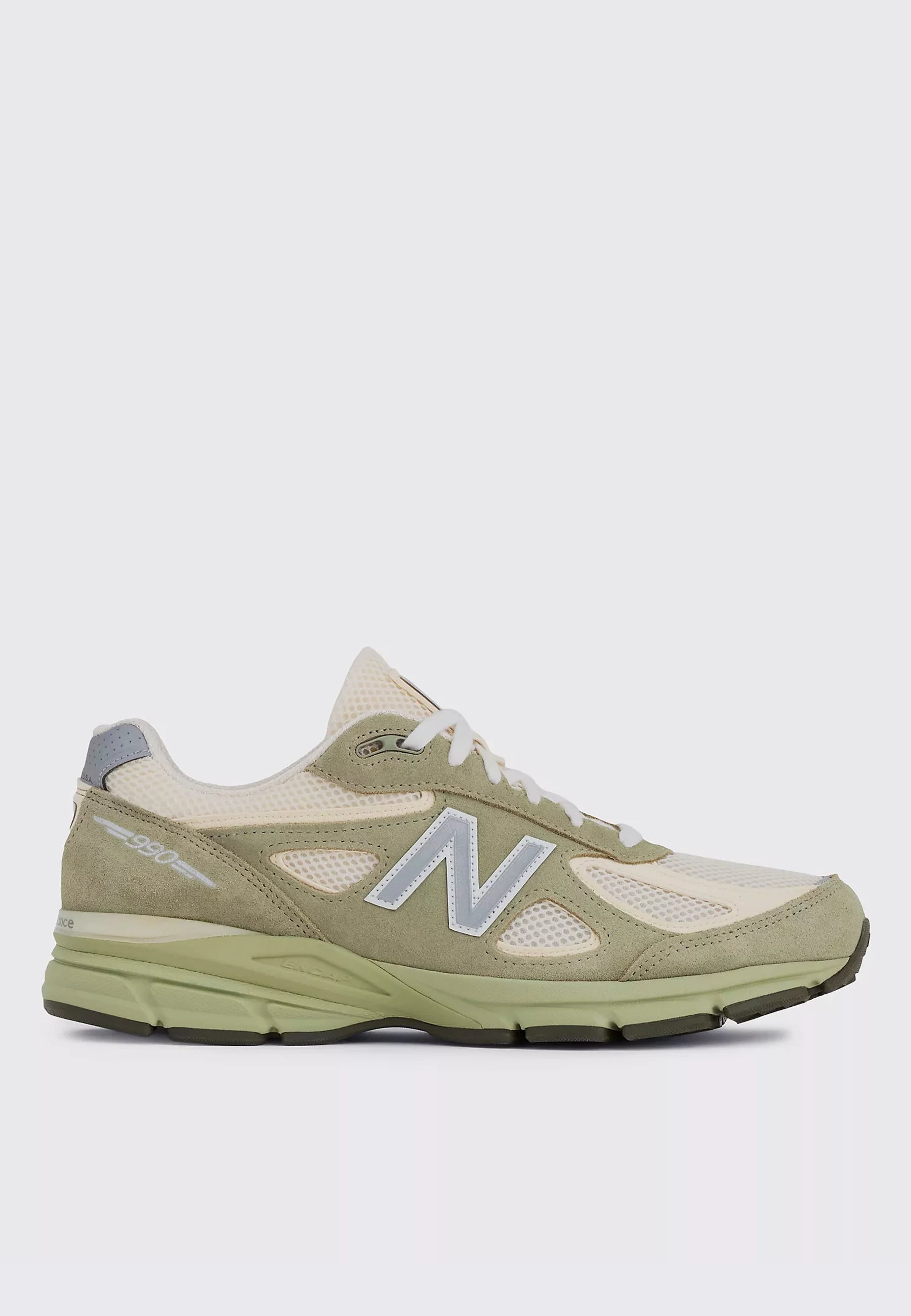 Made in USA 990v4 - Olive Leaf/Light Olive/Permafrost - U9901MX