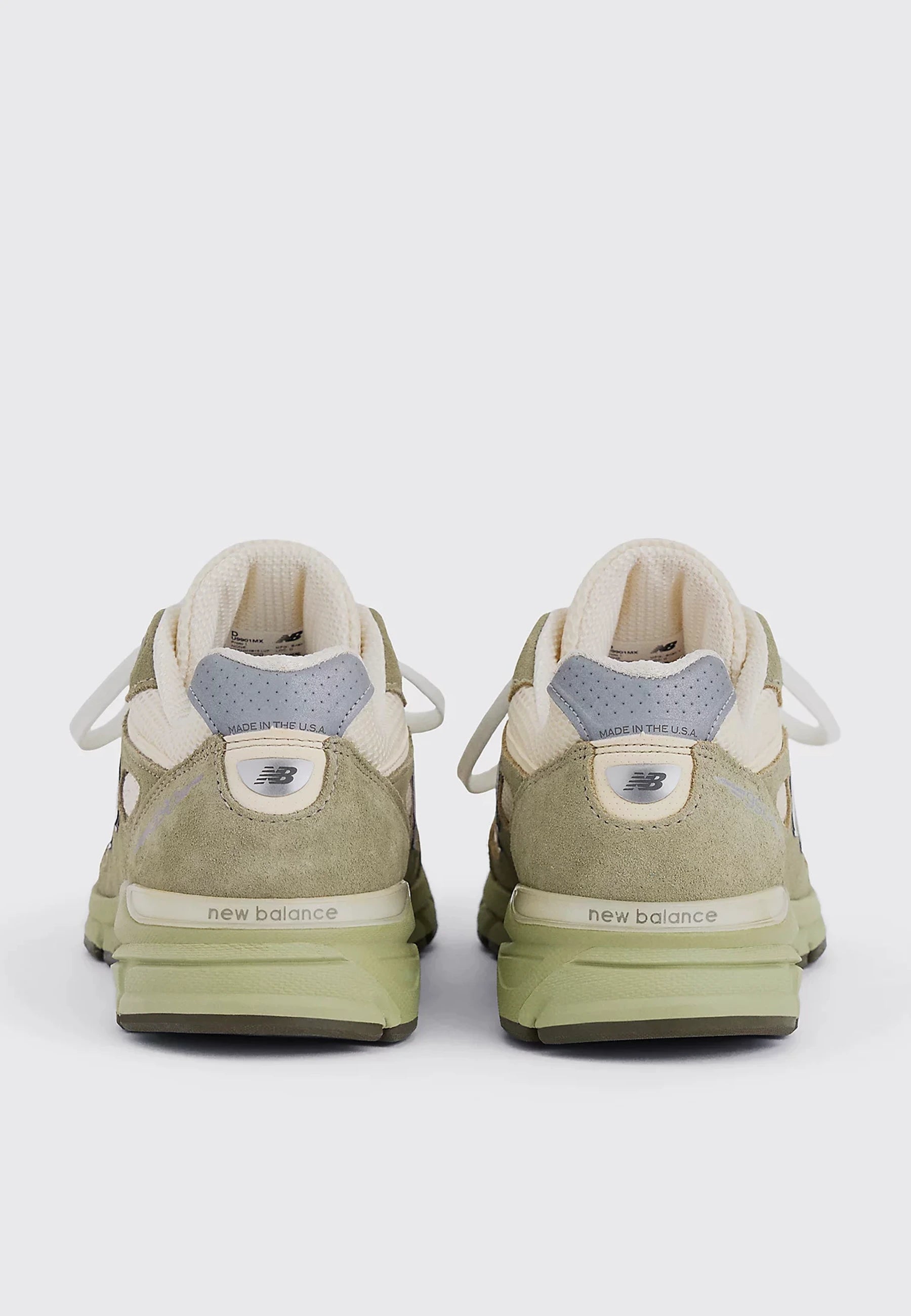 Made in USA 990v4 - Olive Leaf/Light Olive/Permafrost - U9901MX