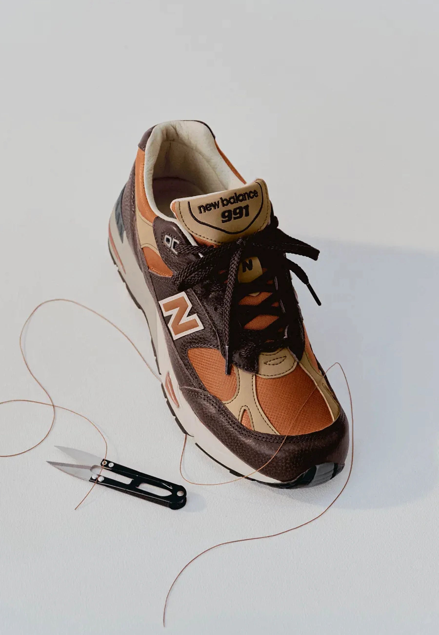 Made in UK 991v1 - Brown - M991LB1