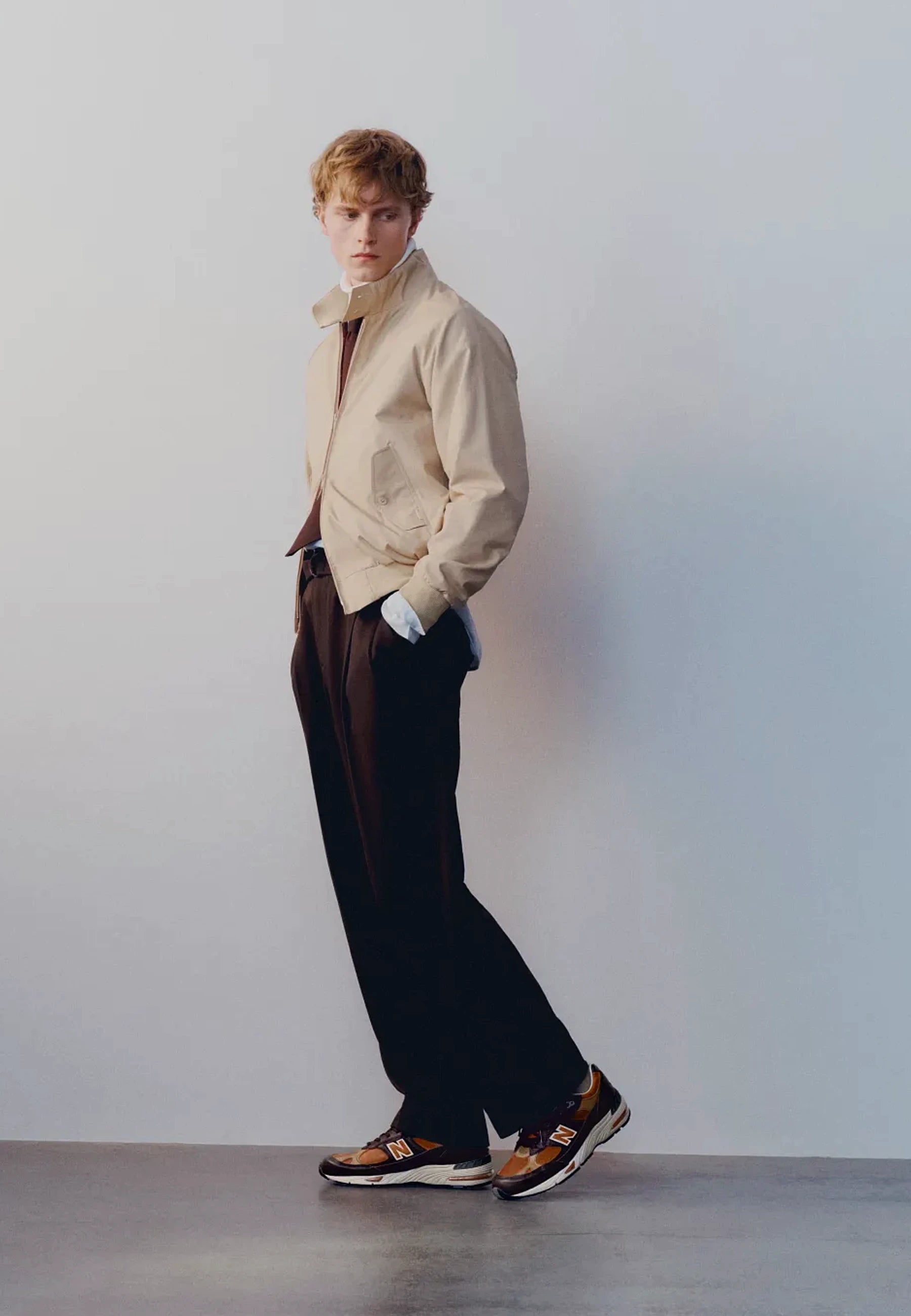 Made in UK 991v1 - Brown - M991LB1