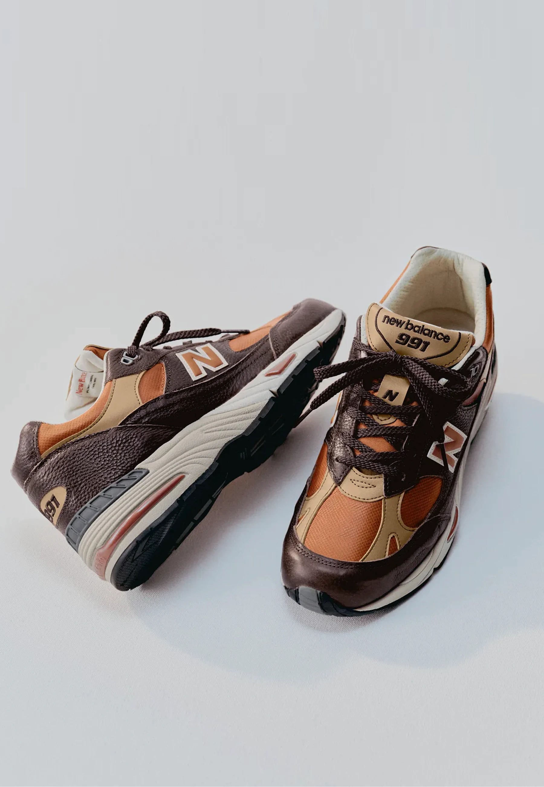 Made in UK 991v1 - Brown - M991LB1