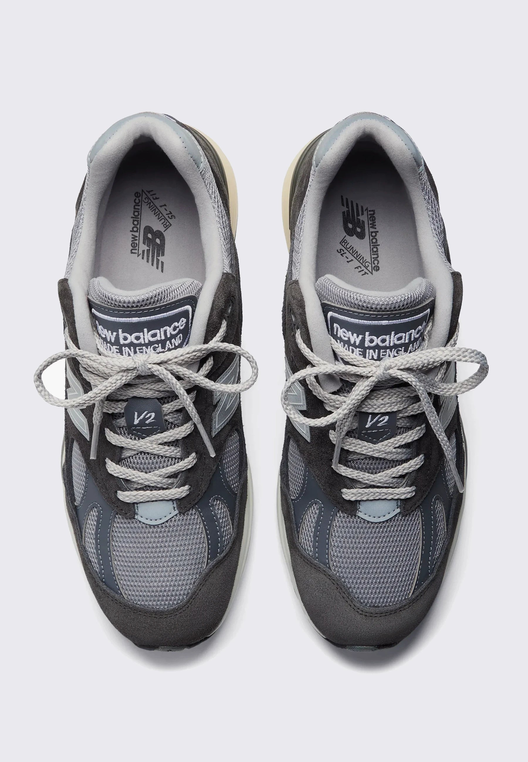 Made in UK 991v2 - Forged Iron/Alloy/Smoked Pearl - U991RG2