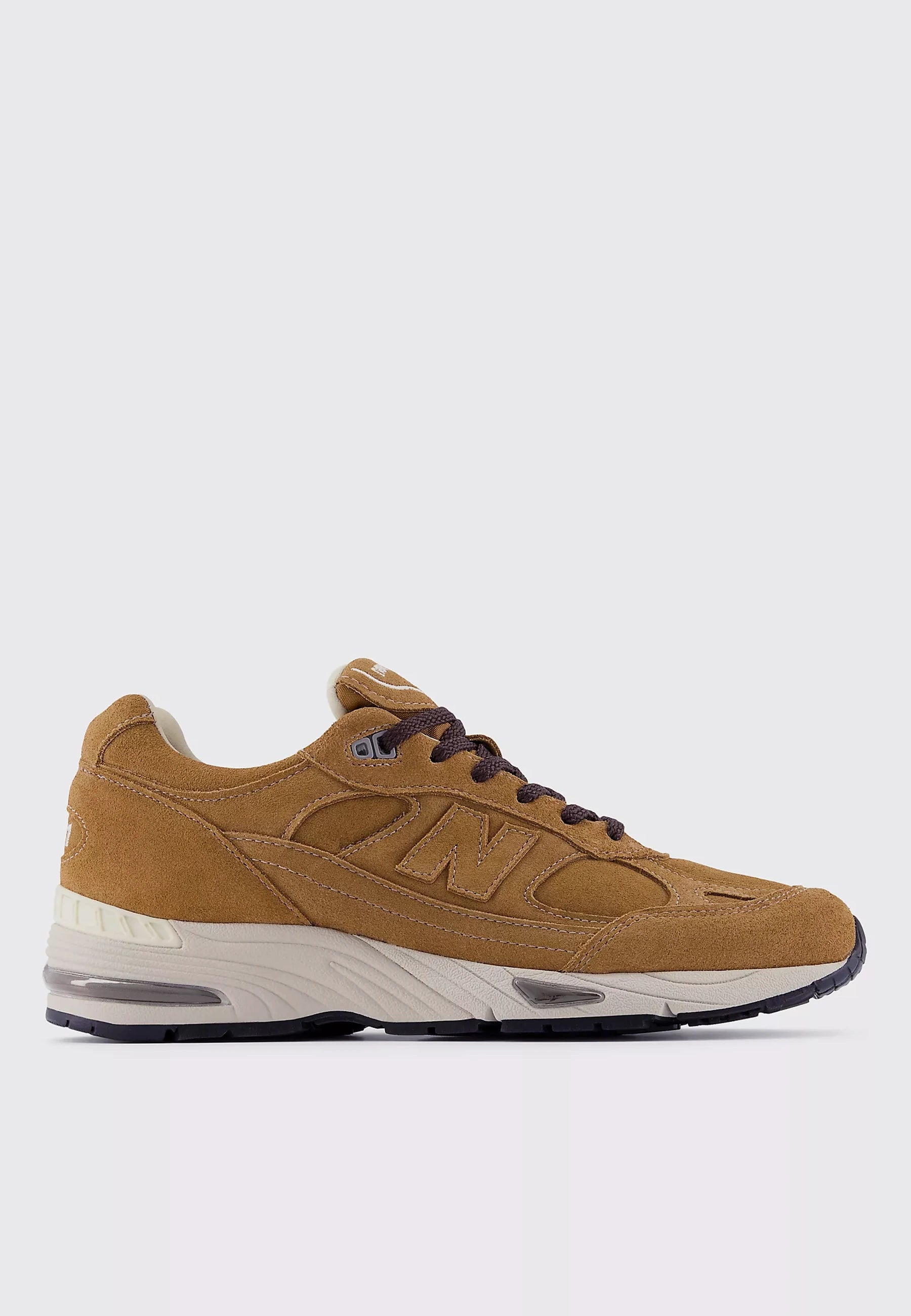 Made in UK 991v2 - Luxe Suede Dijon/Castle Wall - M991CM1