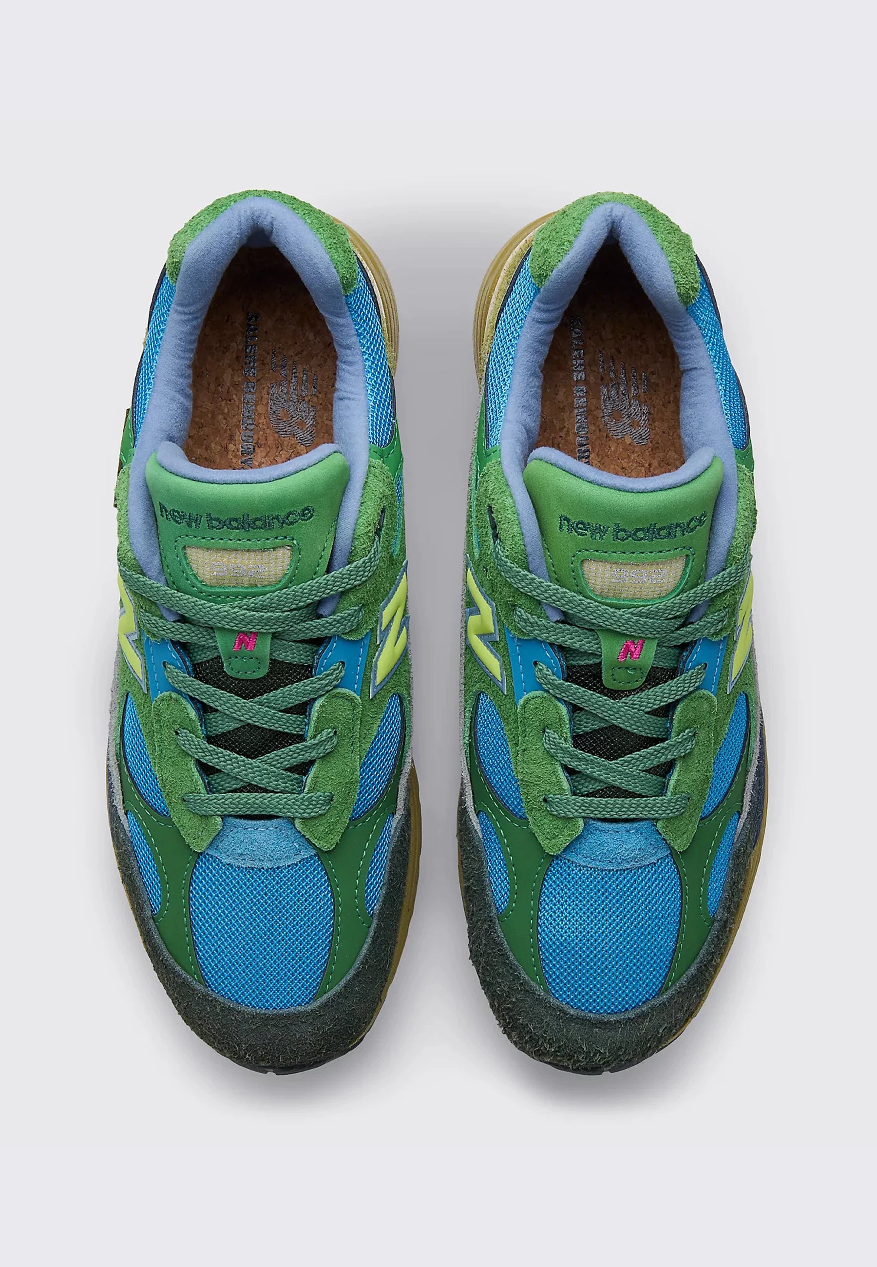 Salehe Bembury x 992 'Calm Be the Crater" - Green/Blue - U992SB