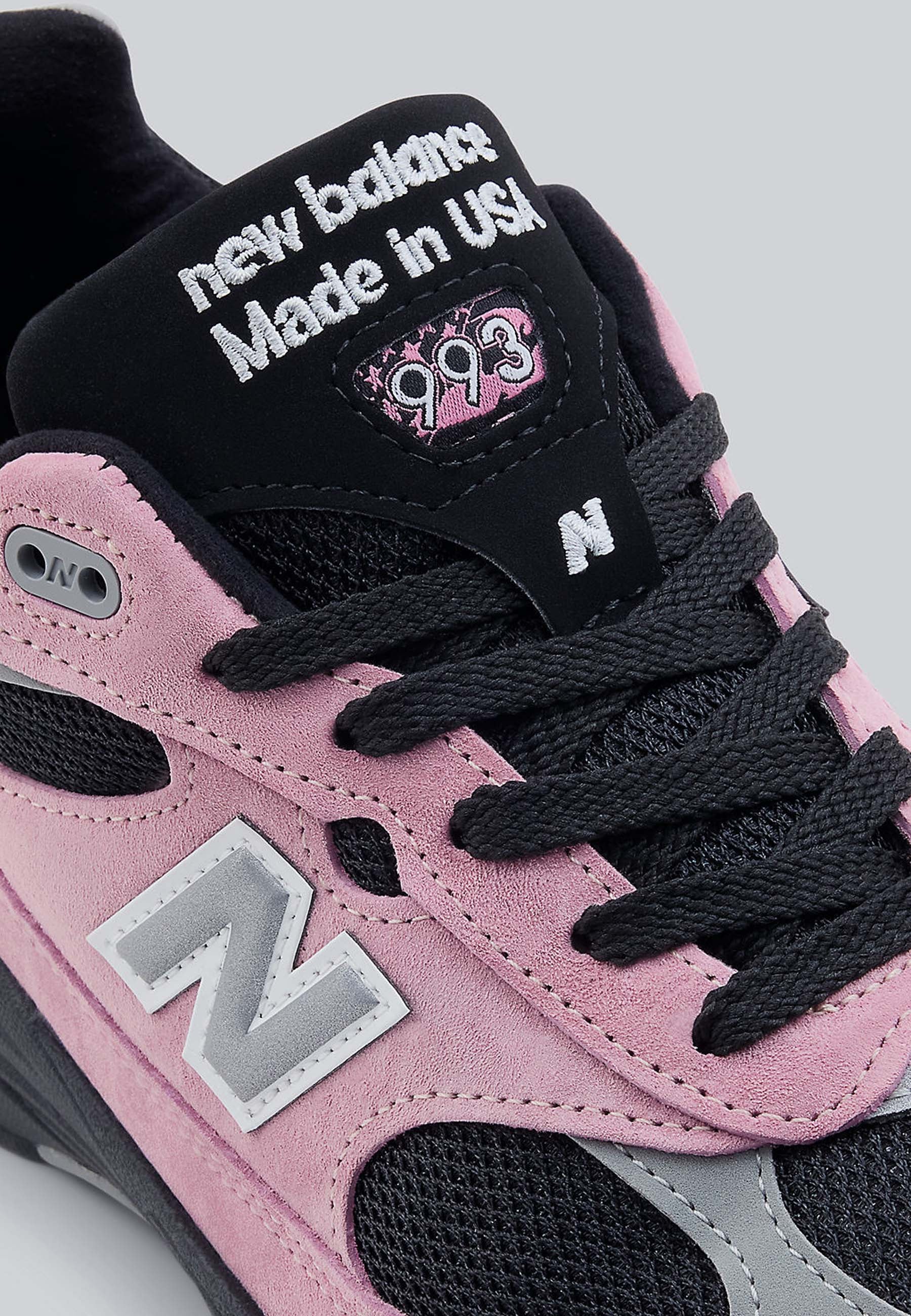 Made In USA 993 -Pink Taffy/Black - U993PB