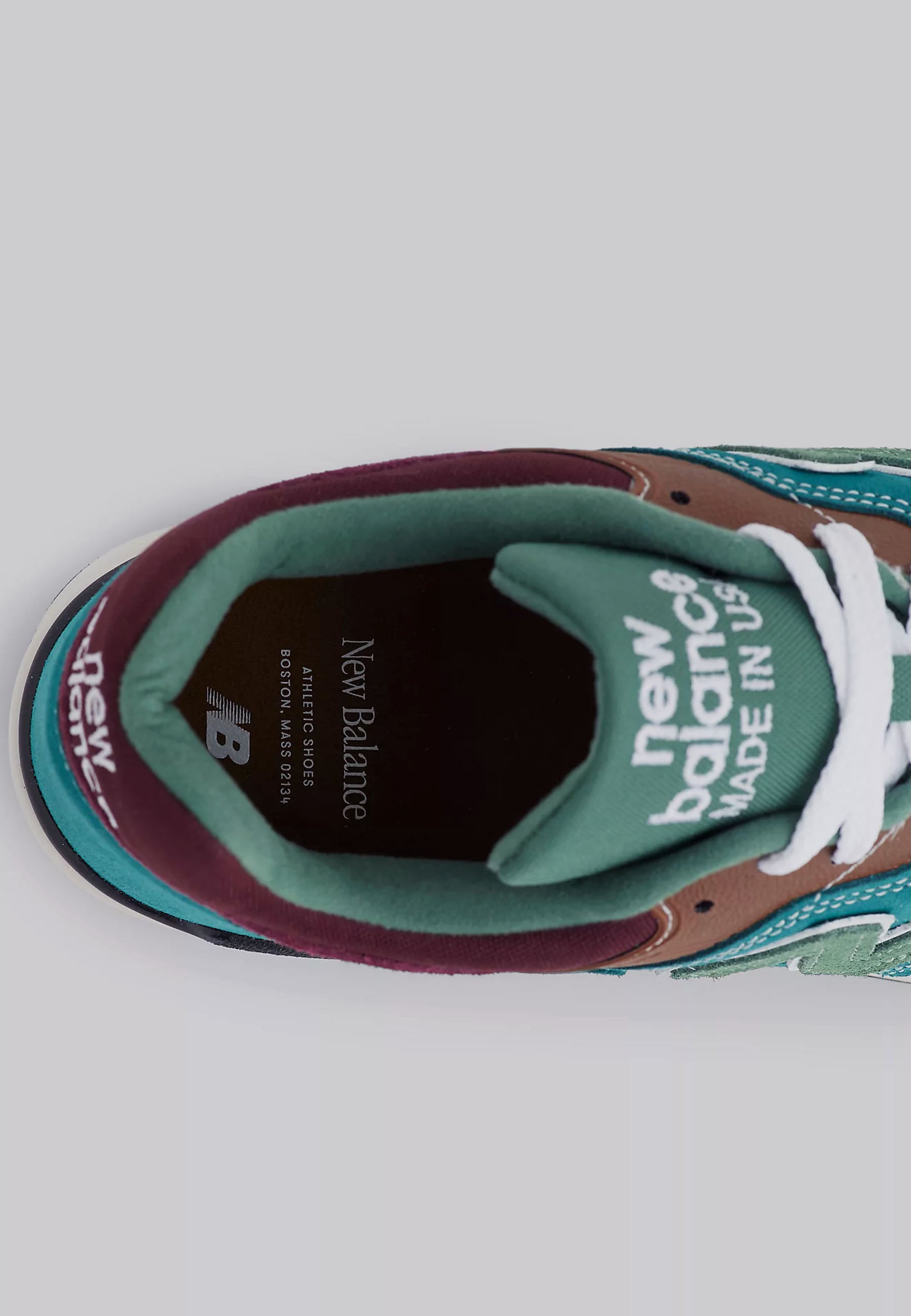 Made in Usa 997 - Teal/Brown - U997TB