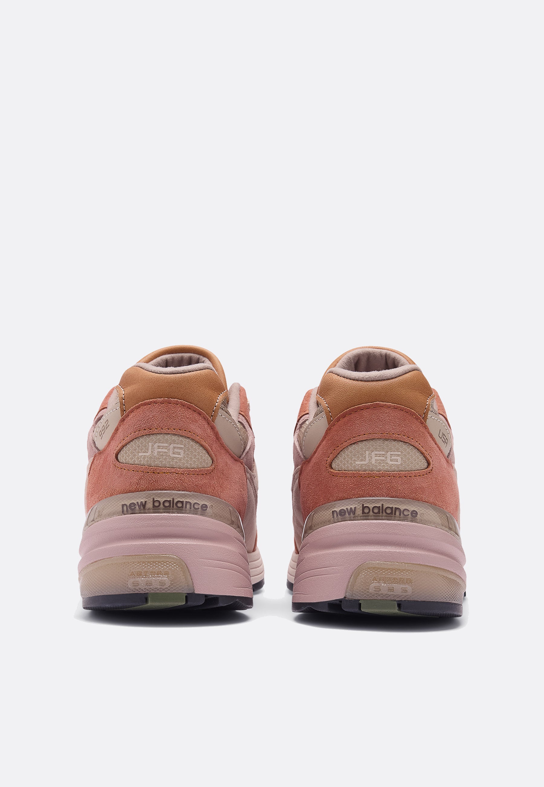JFG x New Balance 992 - Rose Smoke/Misty Rose