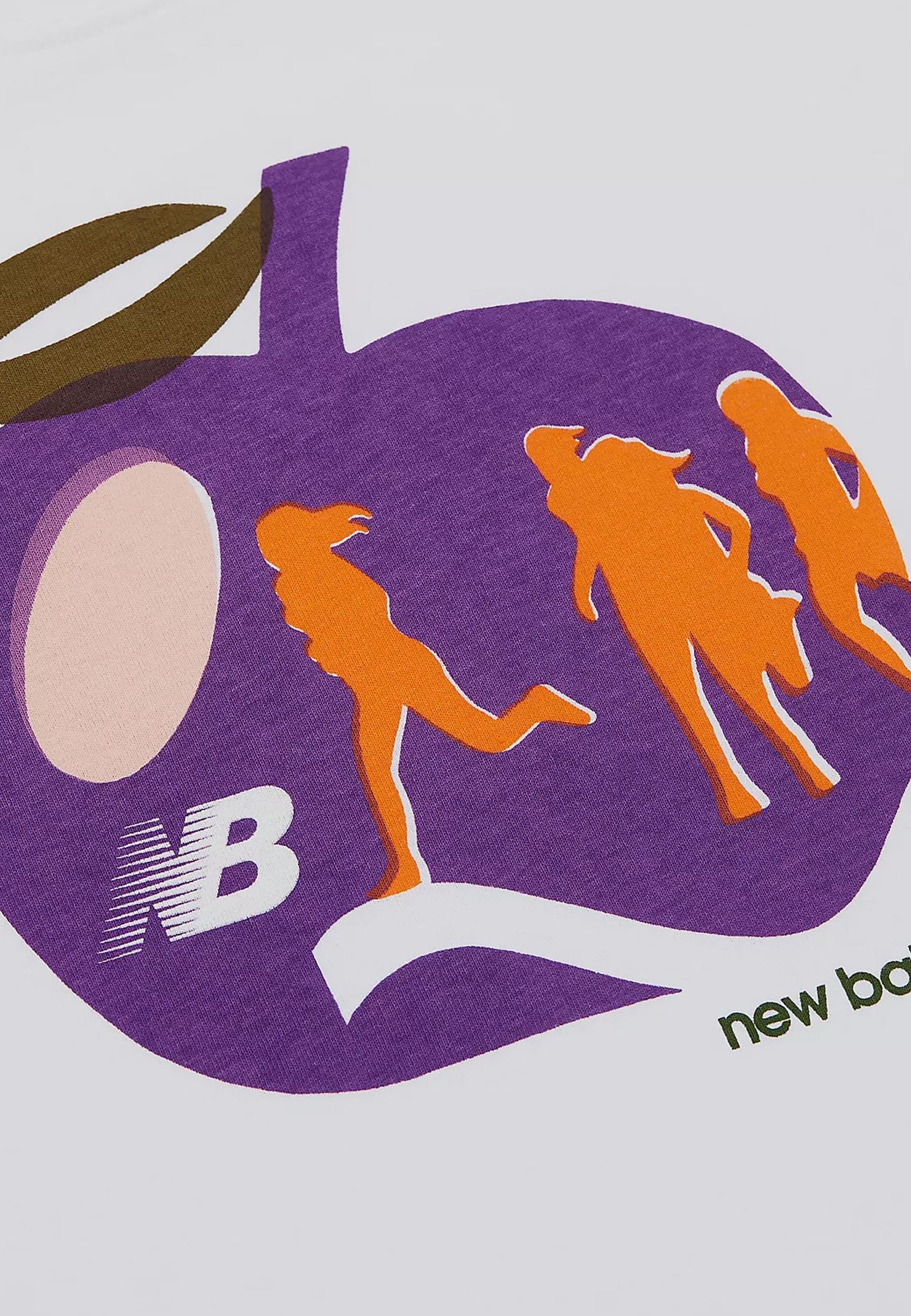 Made in USA Apple Graphic T-Shirt - White