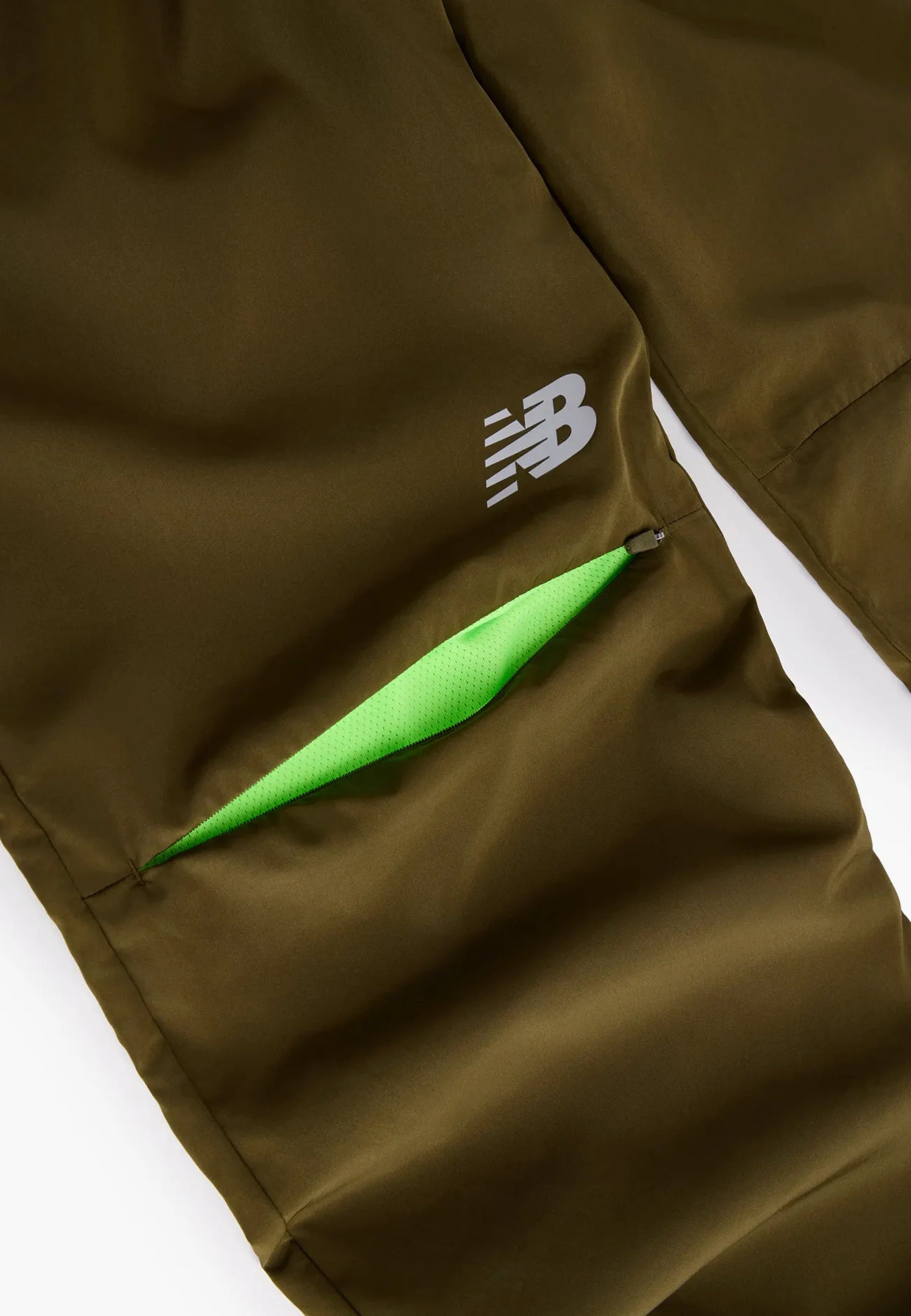 Lack of Guidance x NB Pants - Olive/Lime - MB62N7DE